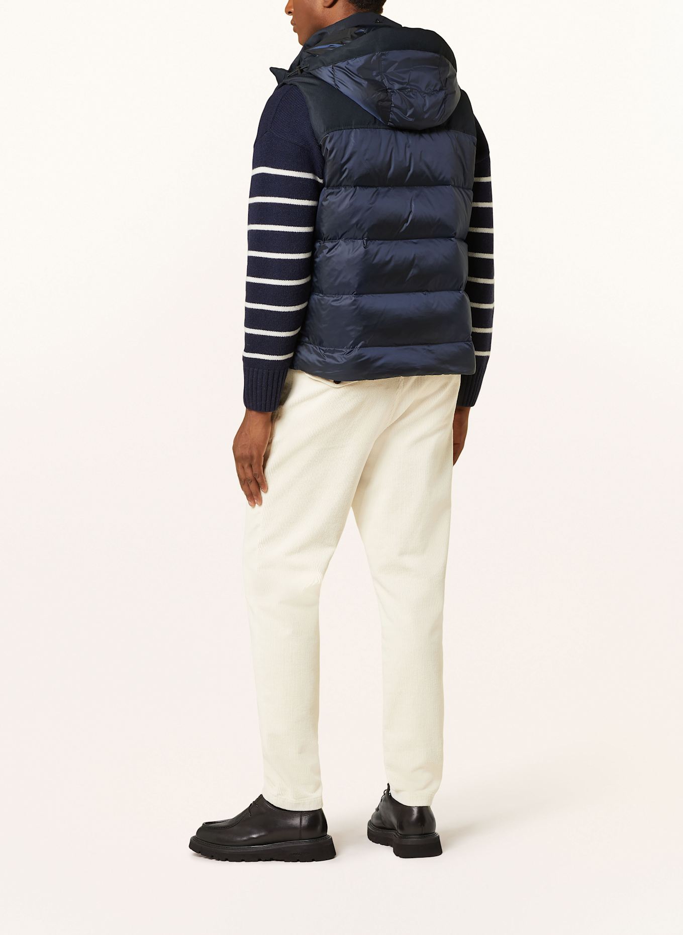 PAUL & SHARK Down vest, Color: DARK BLUE (Image 3)