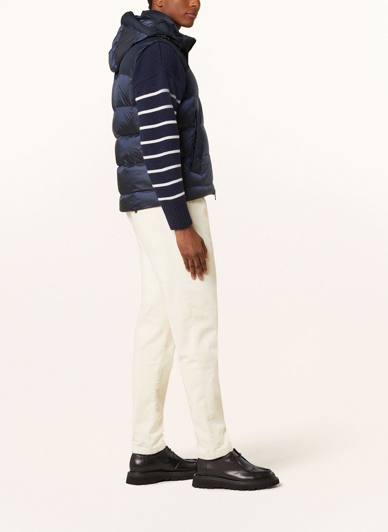 PAUL & SHARK Down vest, Color: DARK BLUE (Image 4)