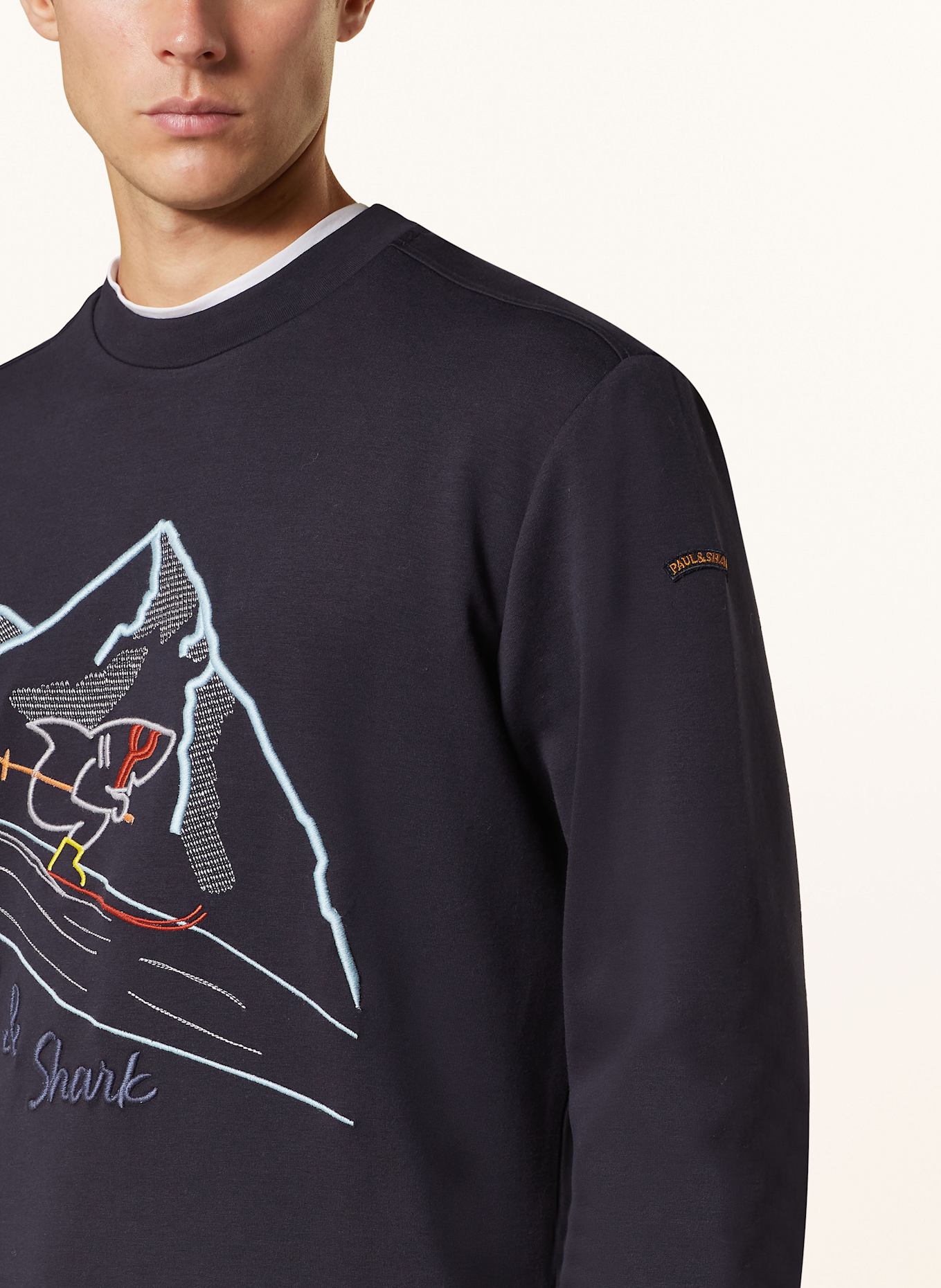 PAUL SHARK Sweatshirt in dunkelblau