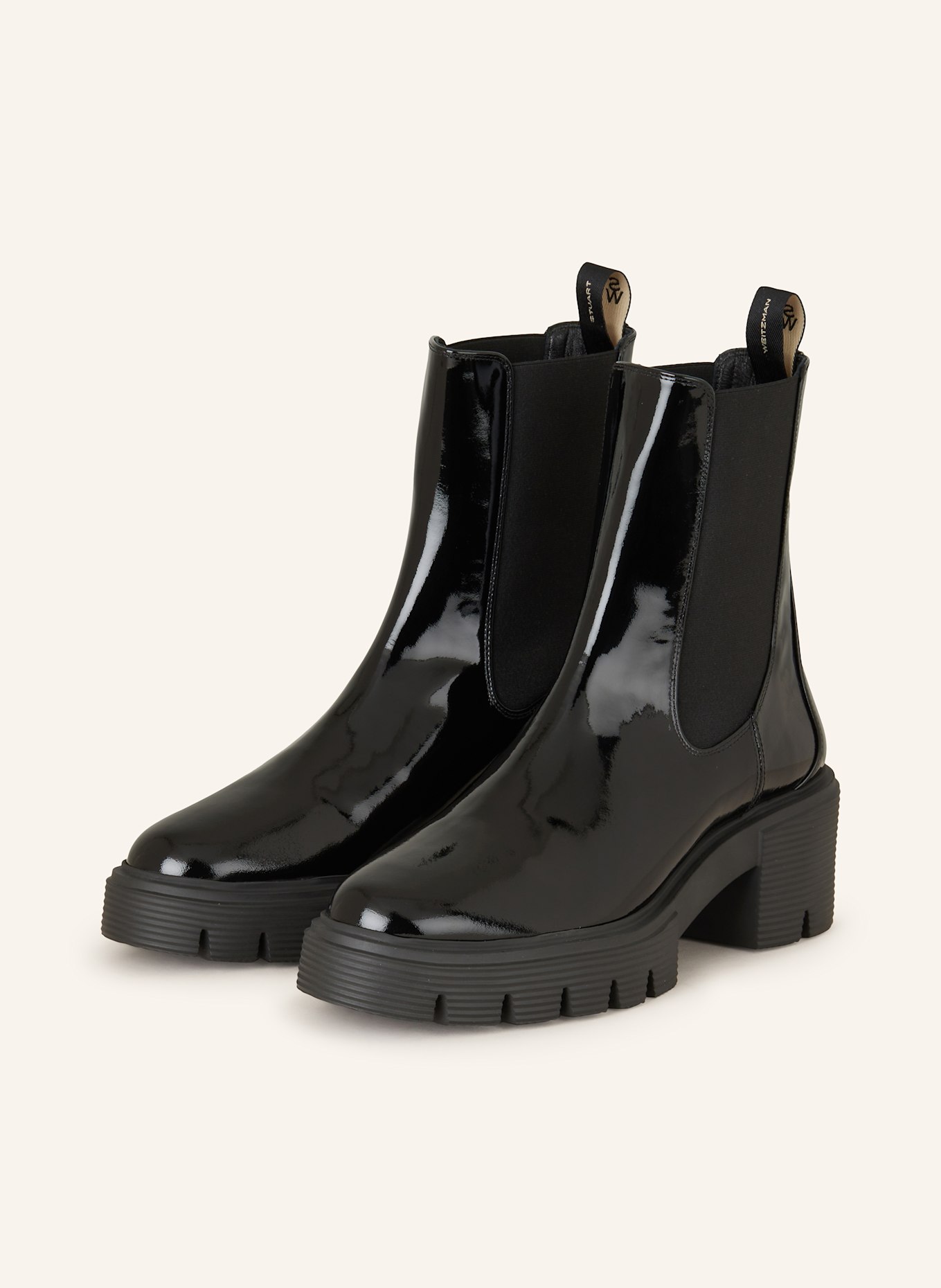 STUART WEITZMAN Chelsea-Boots SOHO, Farbe: SCHWARZ (Bild 1)