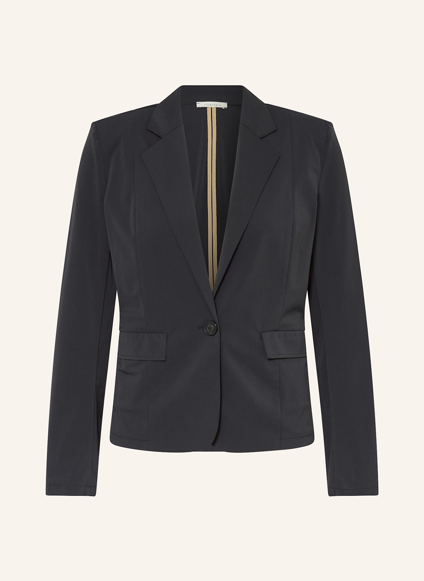 lilienfels Jersey blazer, Color: BLACK (Image 1)