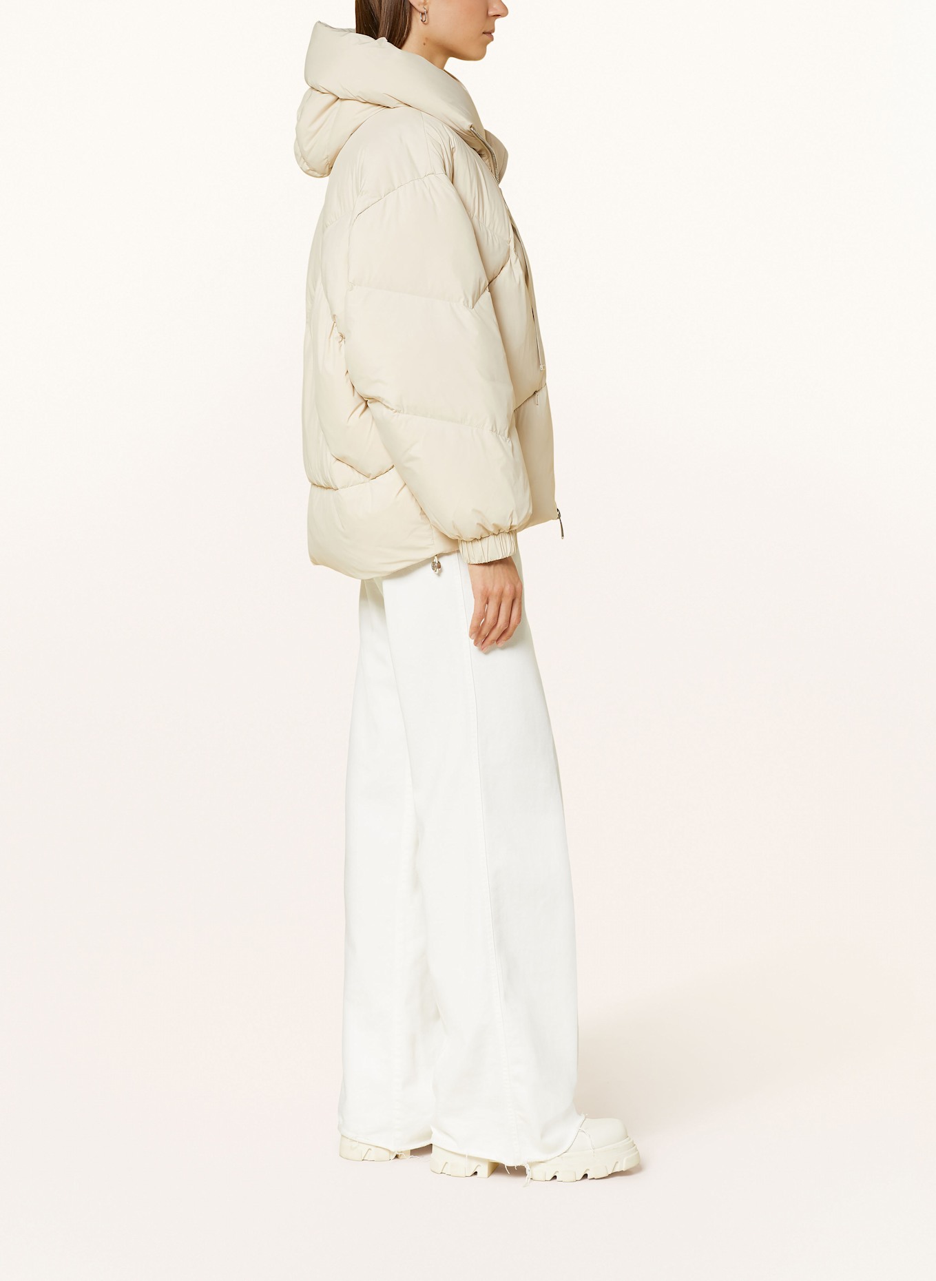 DUNO Down jacket PEGGIE: BEIGE