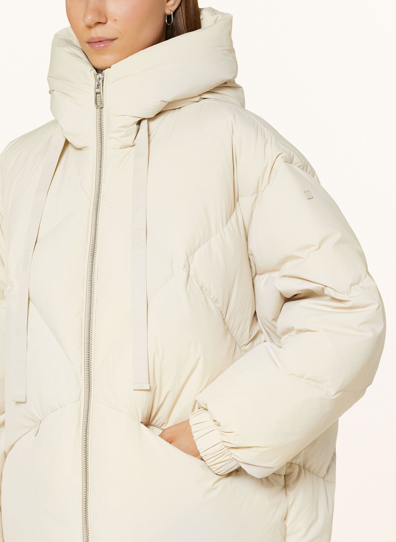DUNO Down jacket PEGGIE: BEIGE