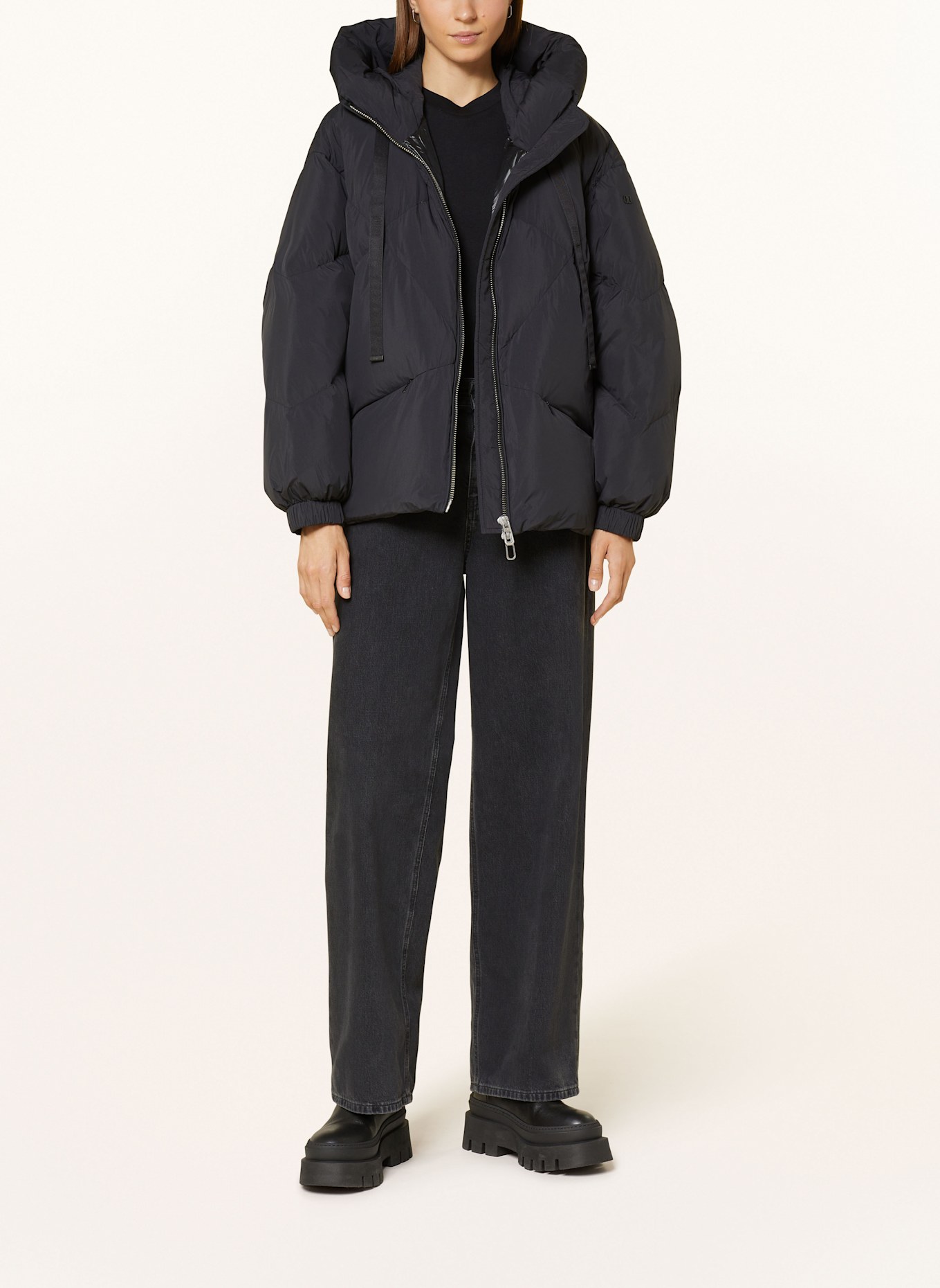 DUNO Daunenjacke PEGGIE, Farbe: SCHWARZ (Bild 2)