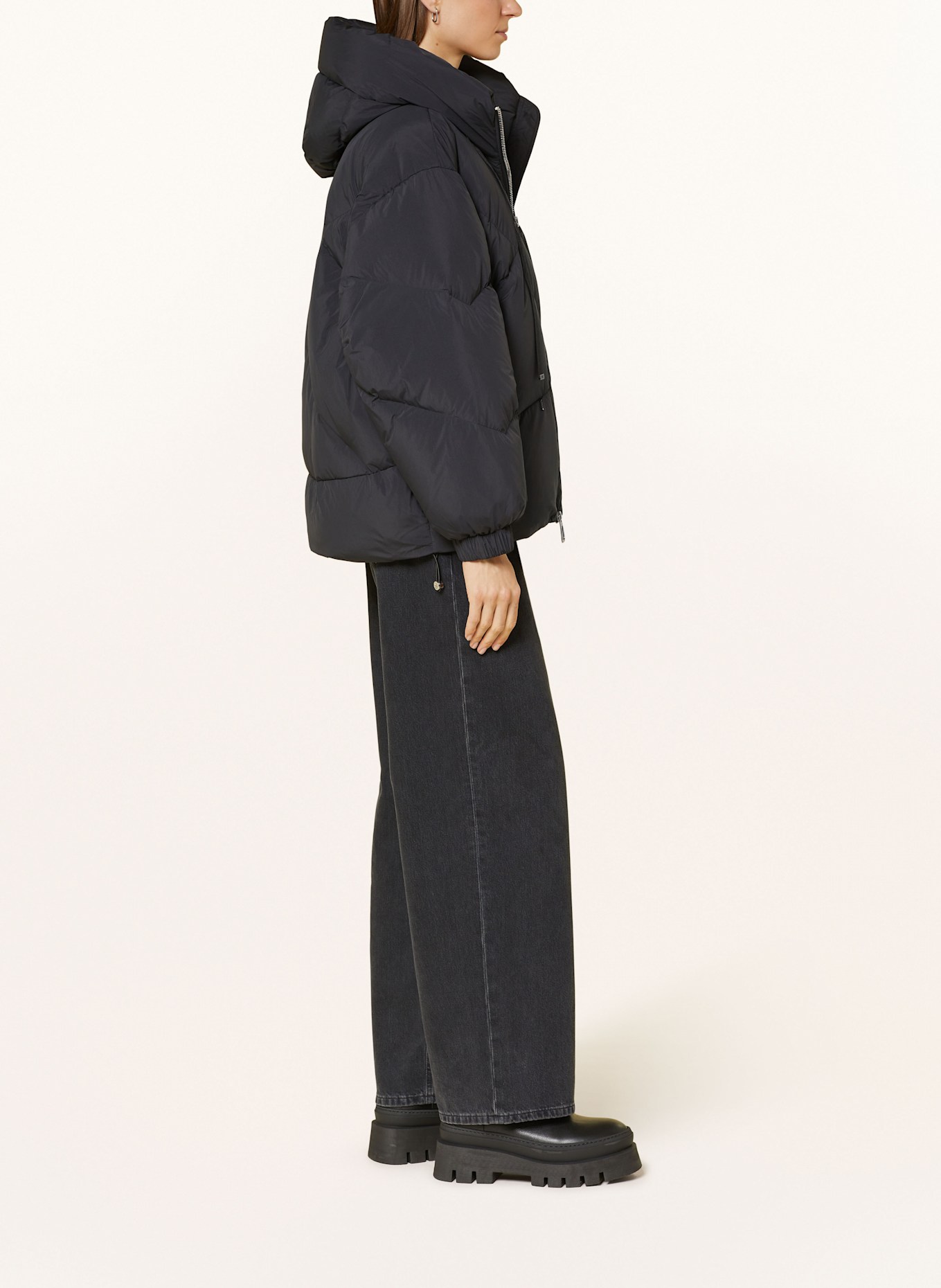 DUNO Daunenjacke PEGGIE, Farbe: SCHWARZ (Bild 4)