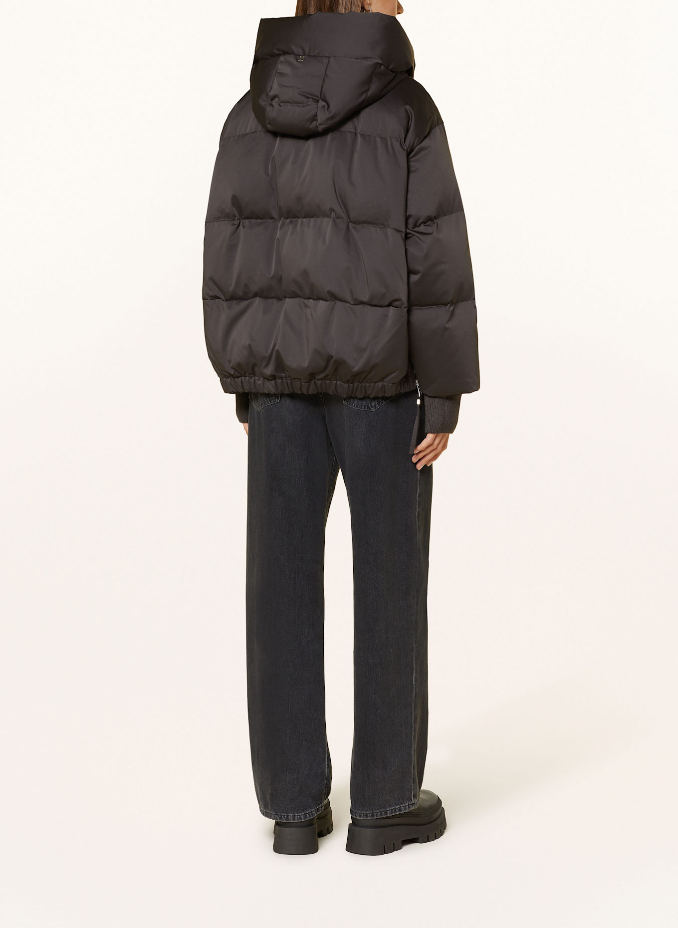 DUNO Daunenjacke HEKA: DUNKELBRAUN