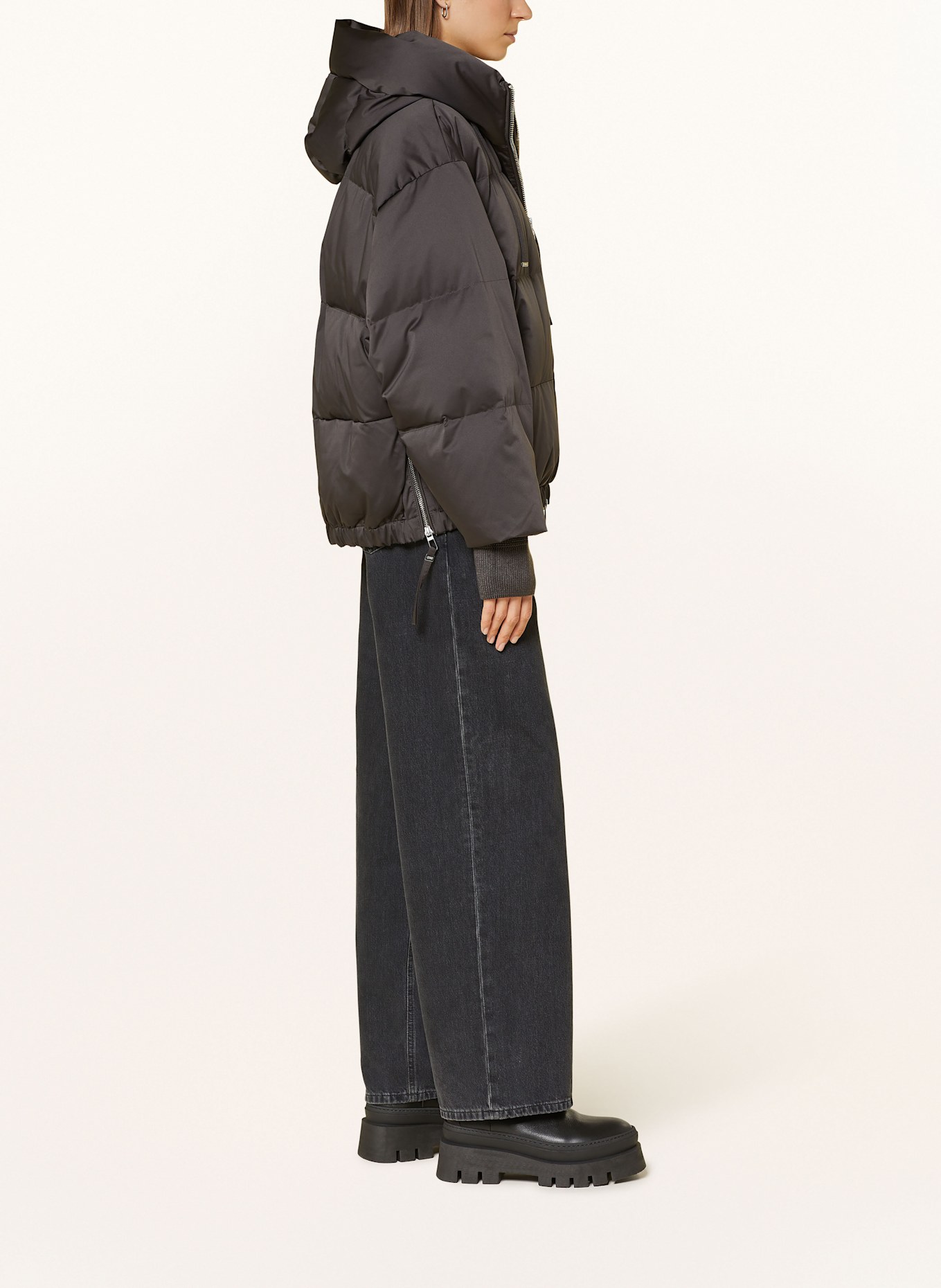 DUNO Daunenjacke HEKA: DUNKELBRAUN