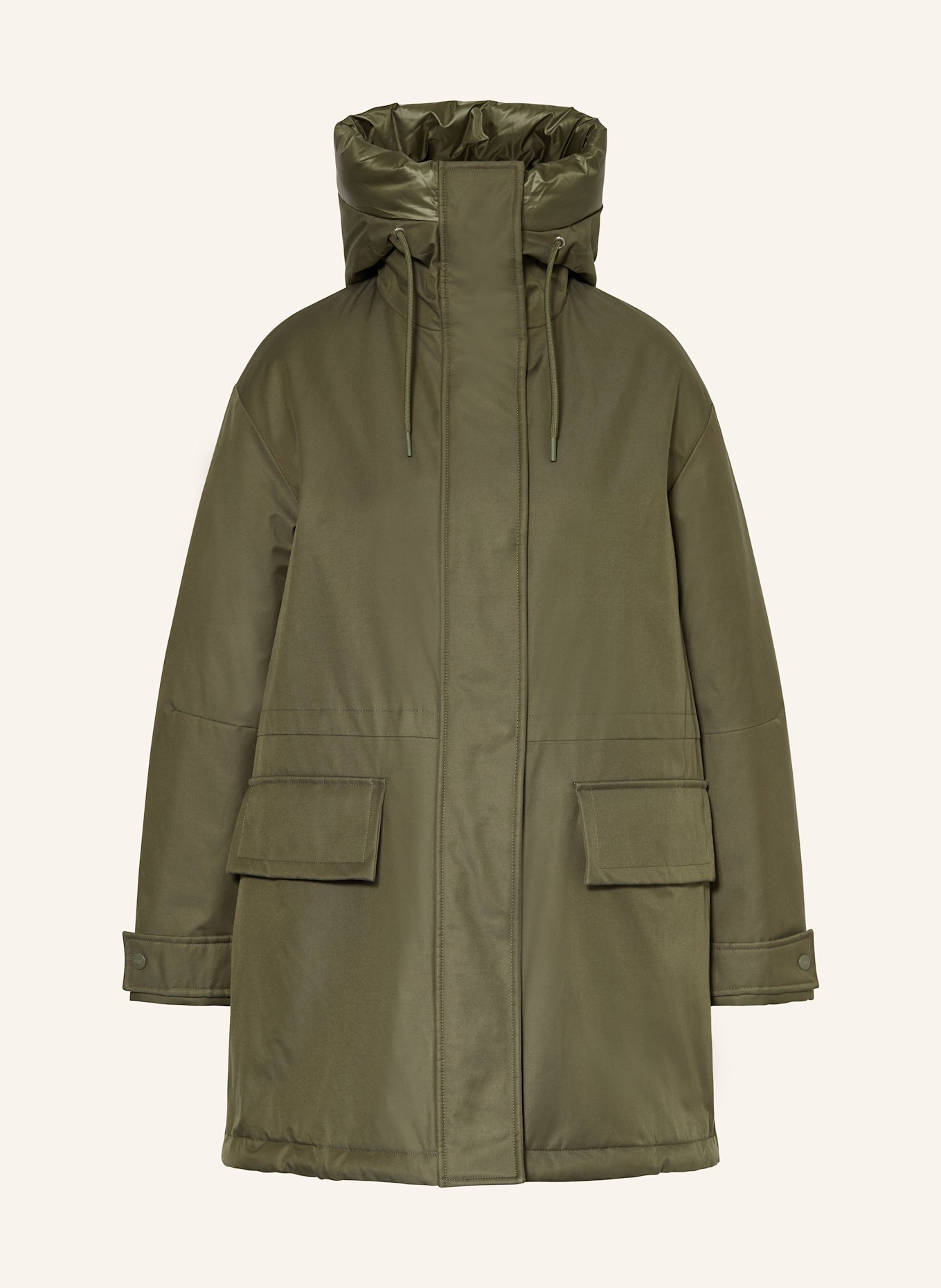 DUNO Parka KAYA zum Wenden in khaki