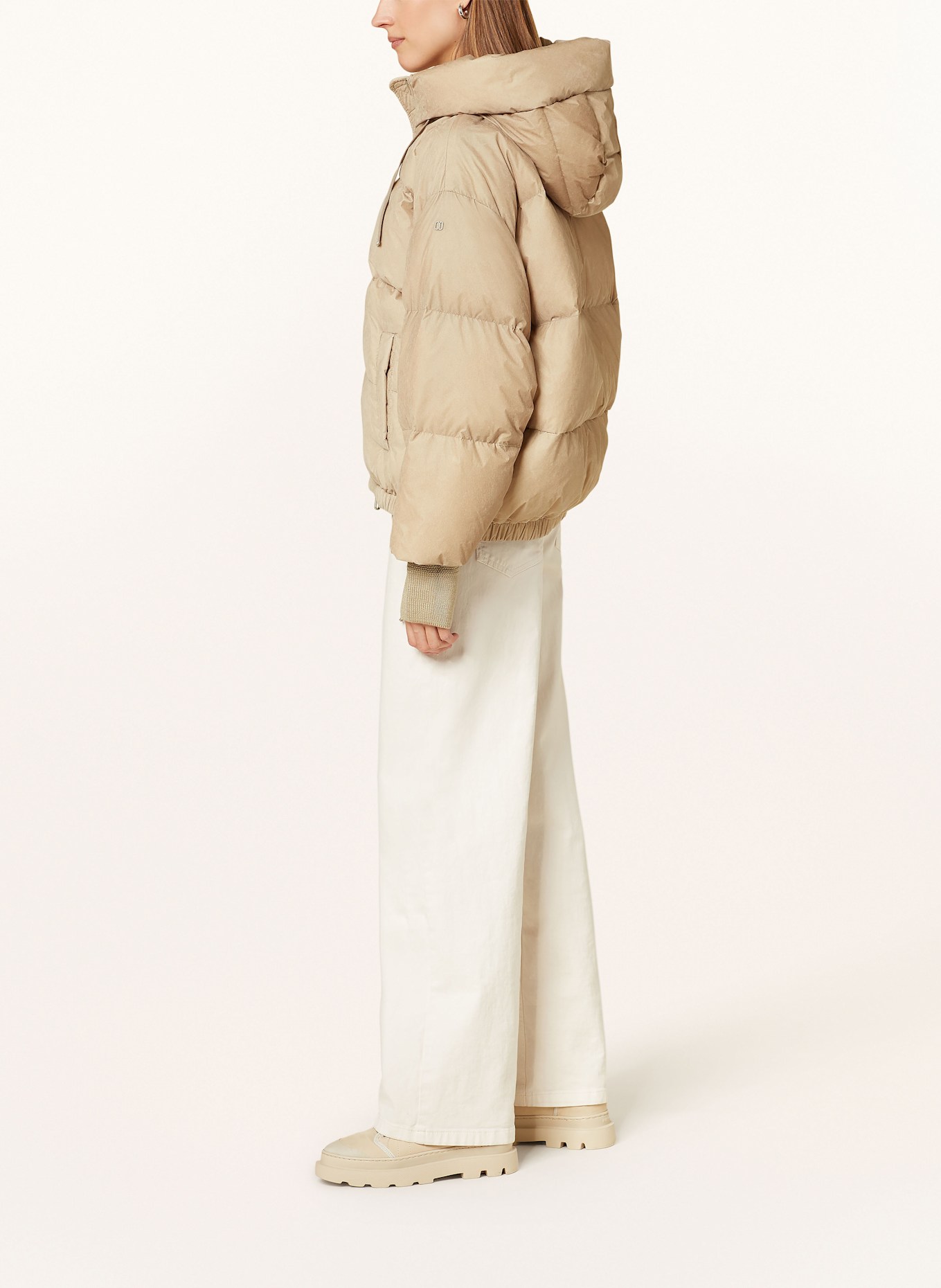 DUNO Daunenjacke HEKA: BEIGE