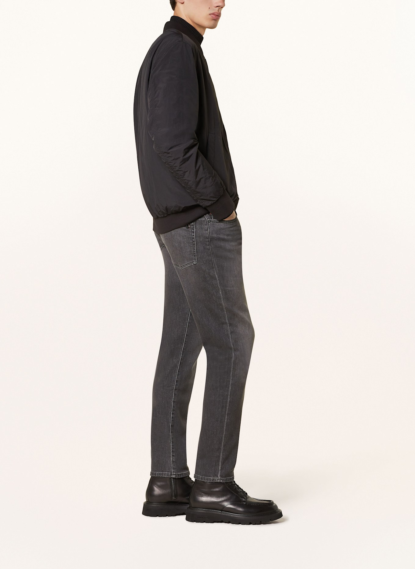 BOSS Jeans ONYX BO Slim Tapered Fit: 040 SILVER