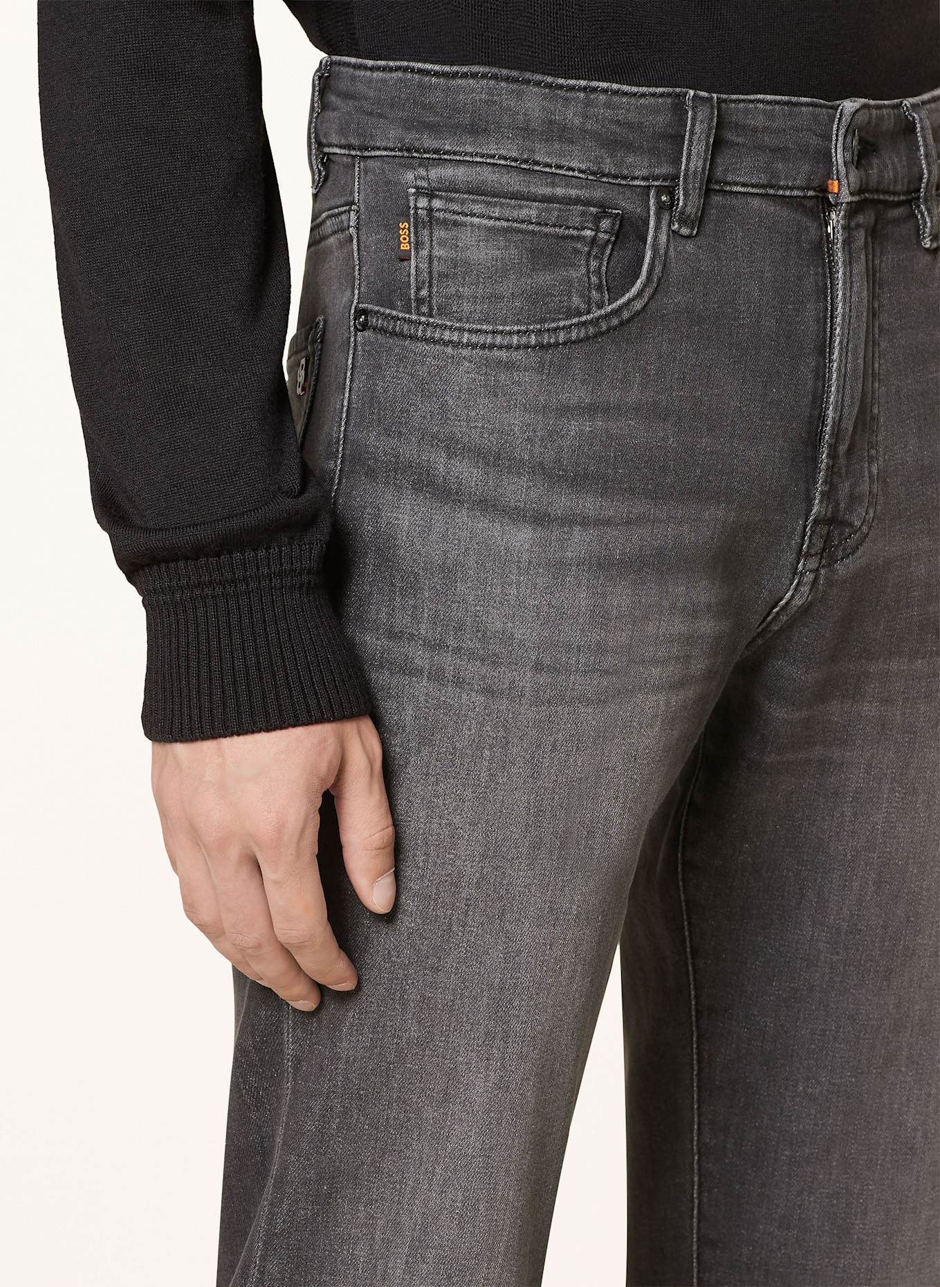 BOSS Jeans ONYX BO Slim Tapered Fit: 040 SILVER