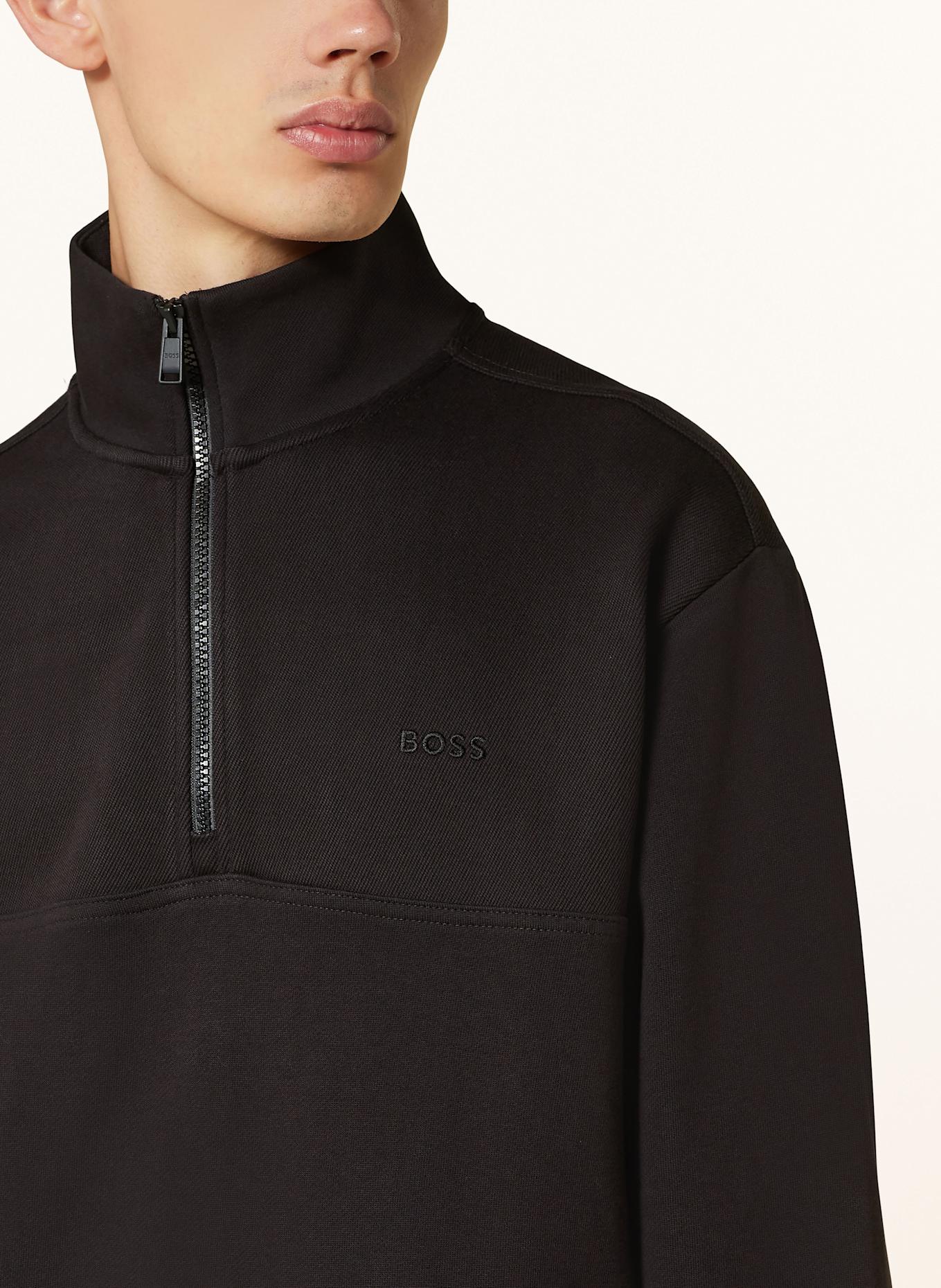 BOSS Sweat-Troyer ZE: SCHWARZ