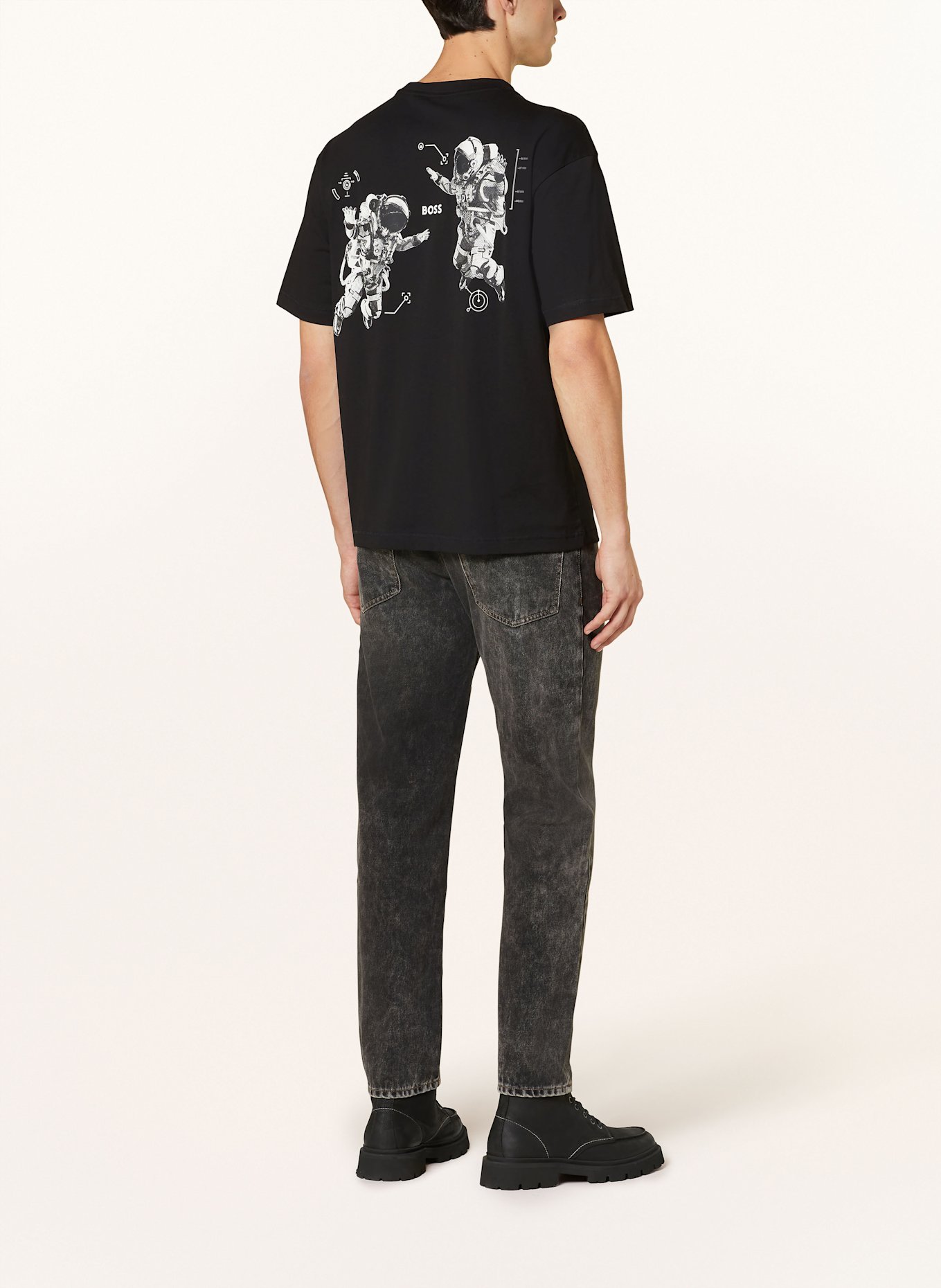 BOSS T-Shirt GALAXY, Farbe: SCHWARZ (Bild 2)