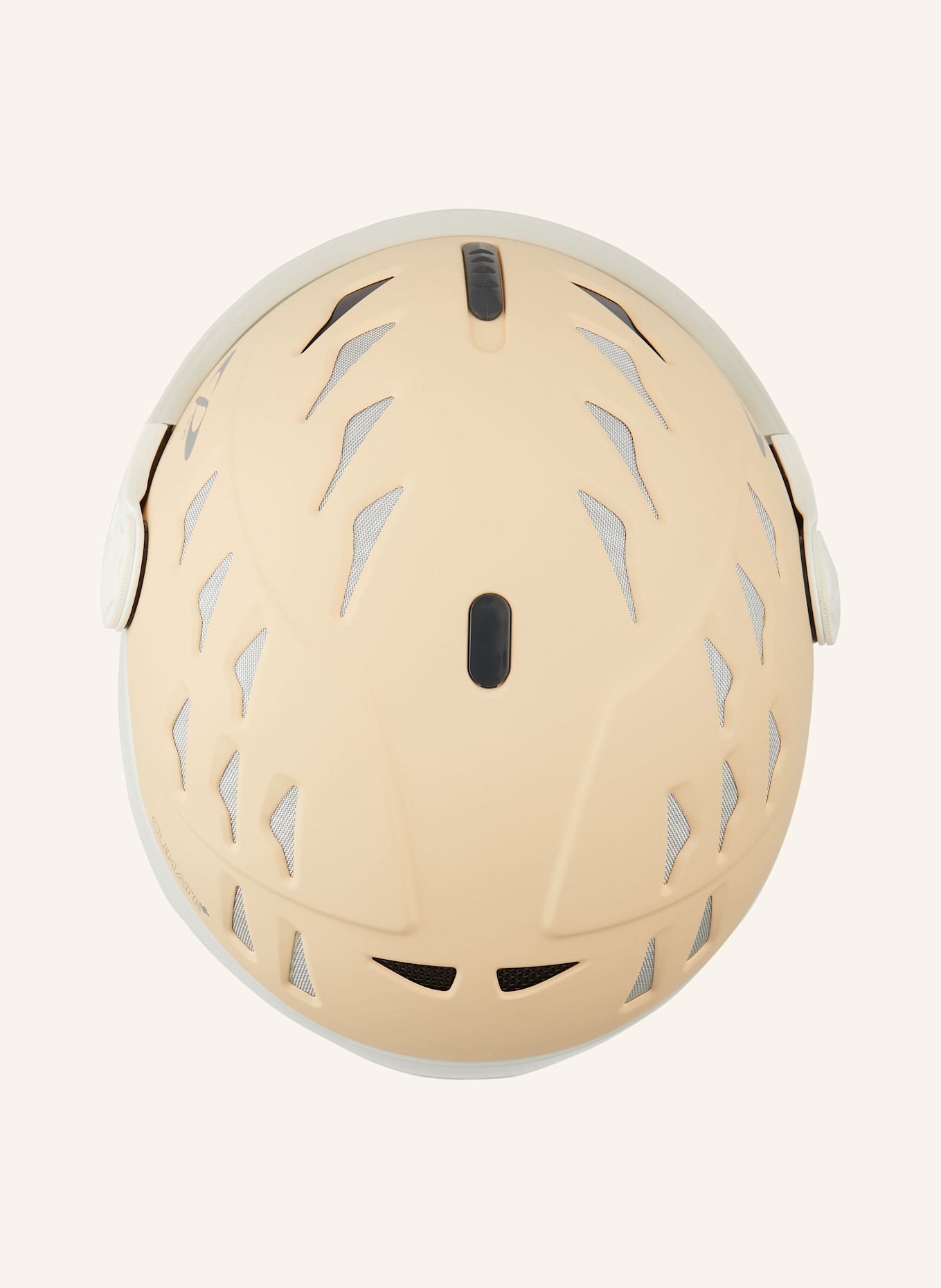 CP Skihelm CUMA: WEISS / HELLORANGE