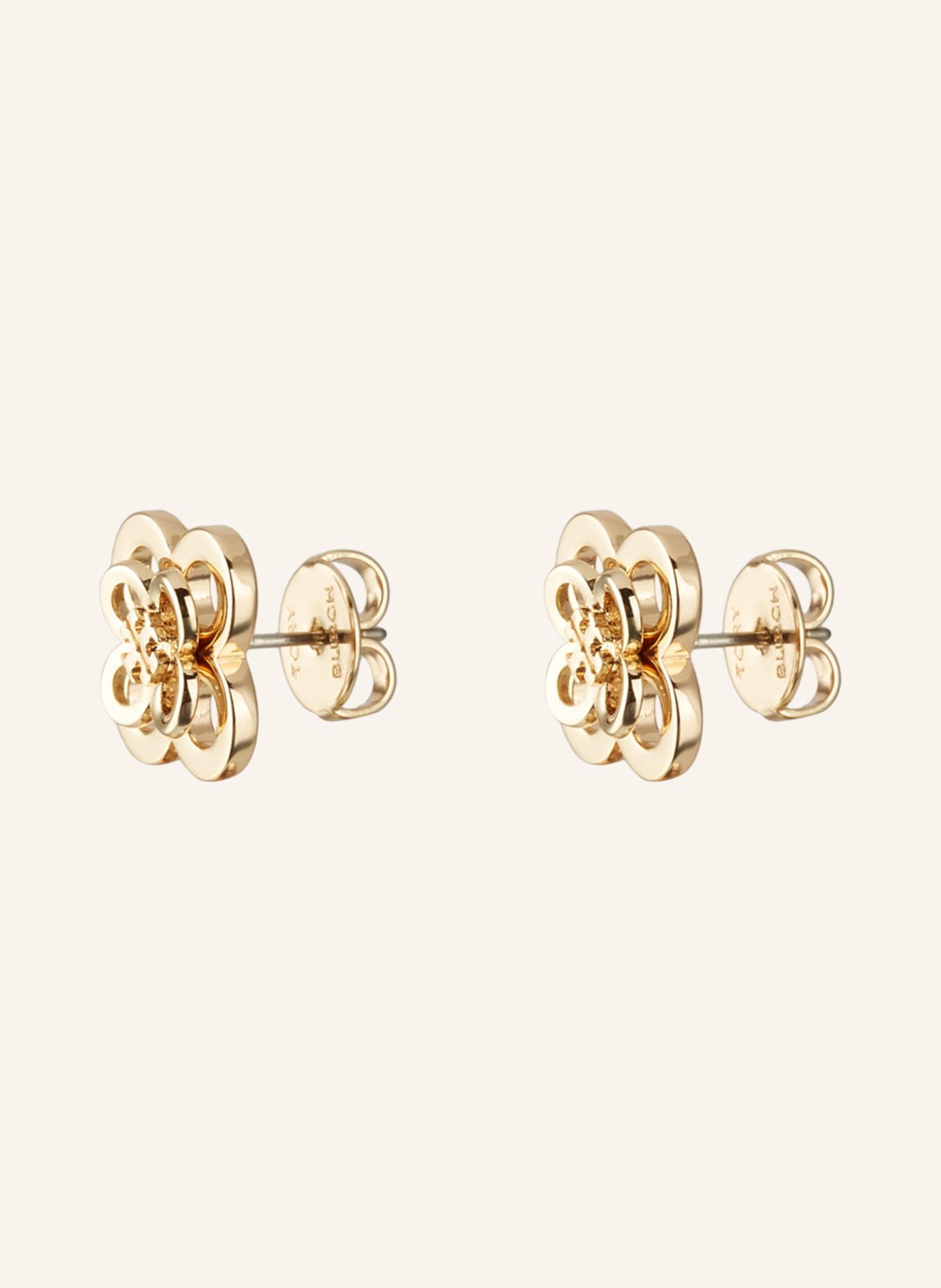 TORY BURCH Earrings KIRA 18 carat gold plated