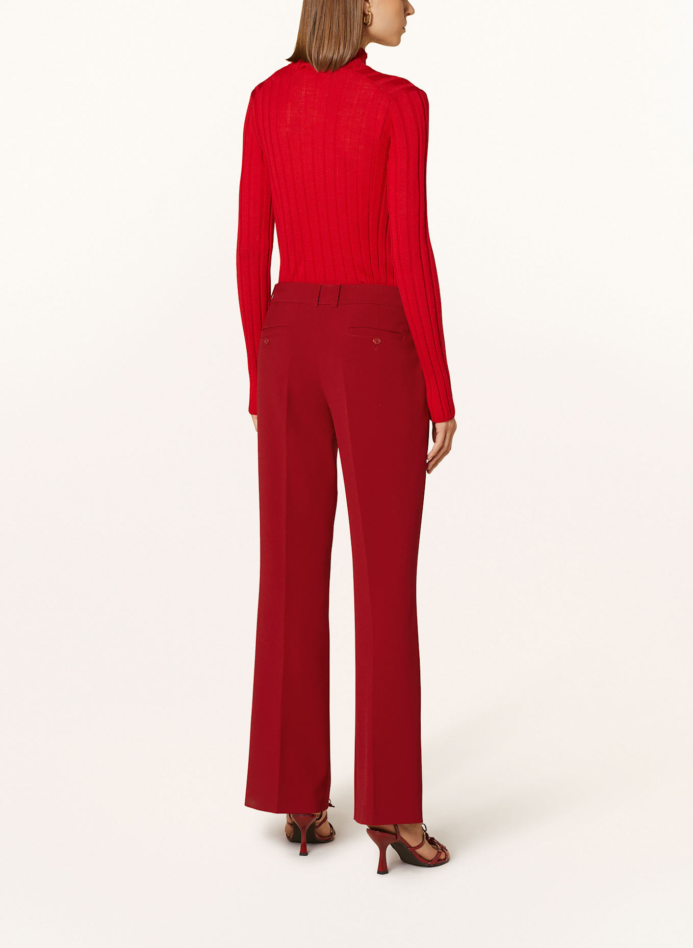 NVSCO Suit trousers, Color: RED (Image 3)