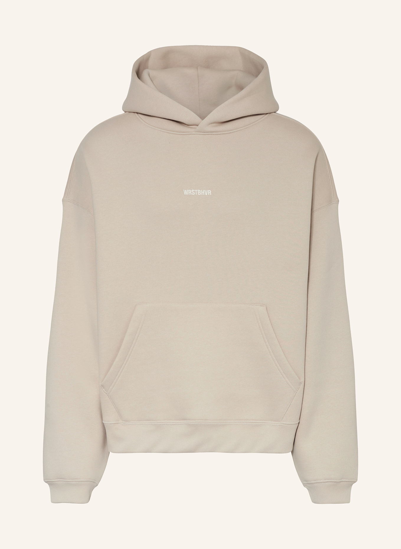 WRSTBHVR Hoodie BRON in light brown