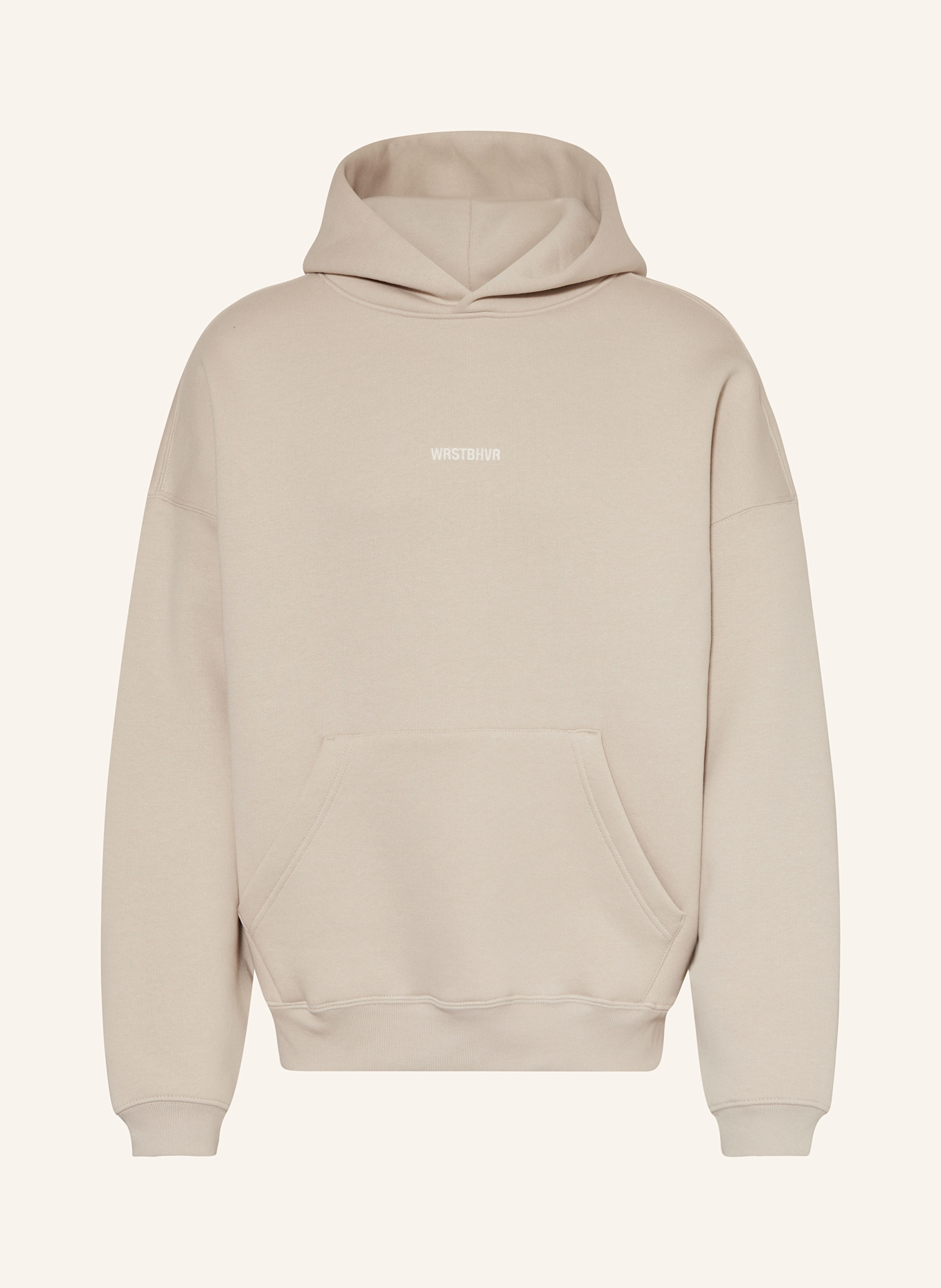 WRSTBHVR Hoodie HAKO, Farbe: HELLGRAU (Bild 1)