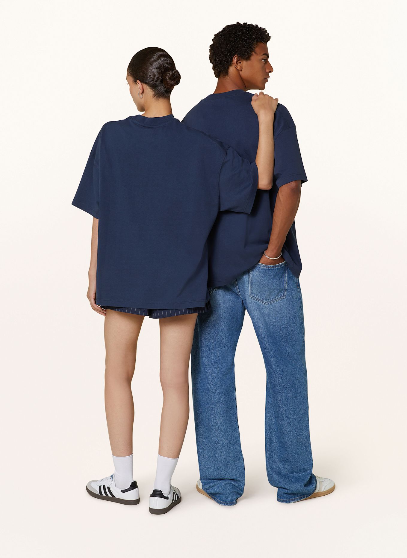 WRSTBHVR T-shirt DEJO, Color: DARK BLUE (Image 3)