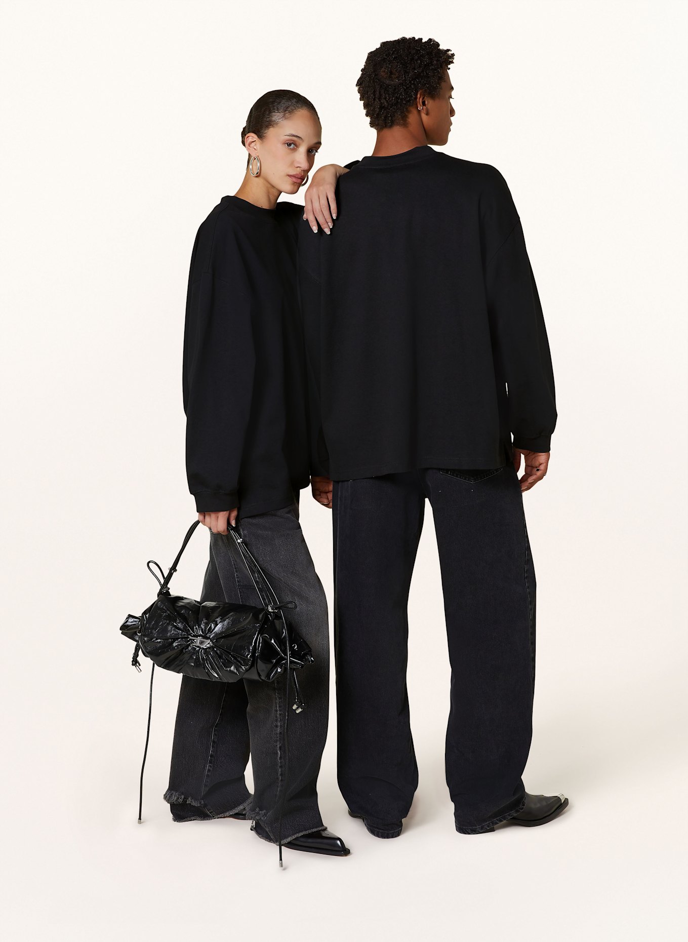 WRSTBHVR Longsleeve ARVID: SCHWARZ