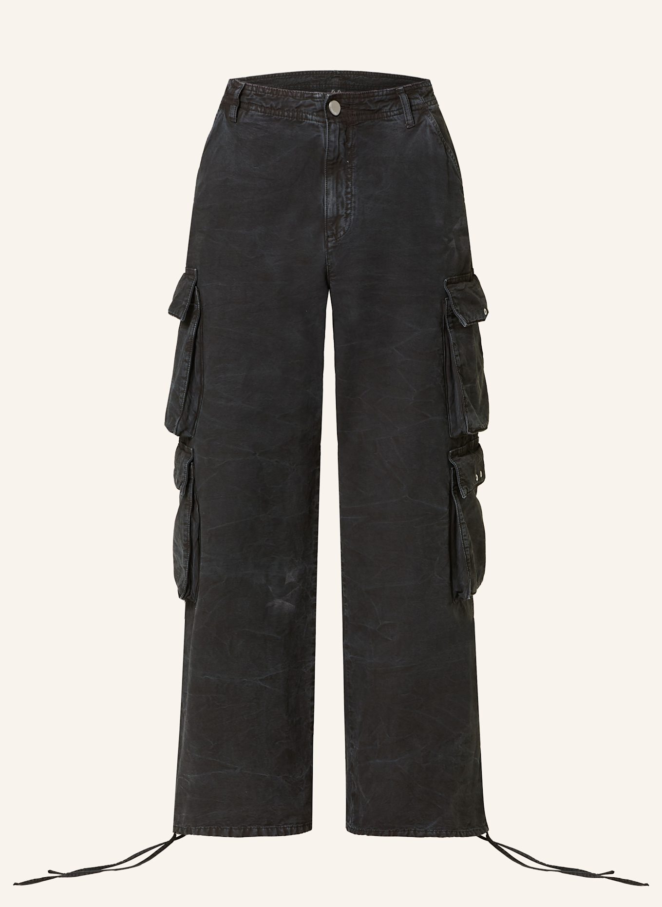 44 LABEL GROUP TRIANON cargo pants in black