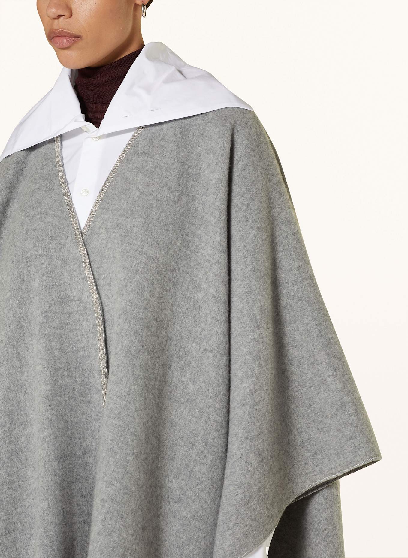 FABIANA FILIPPI Cape in gray