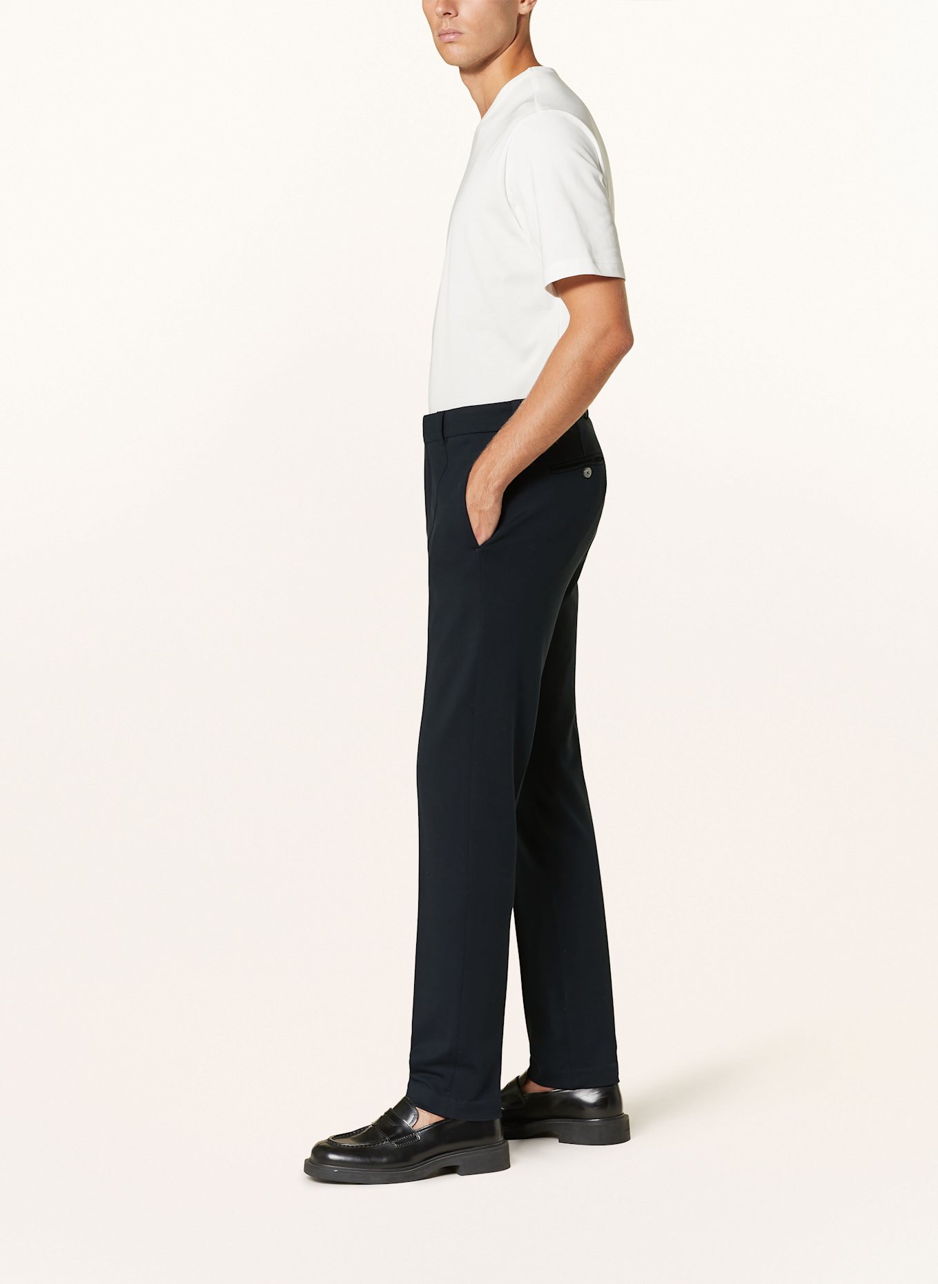 Stefan Brandt JONAS extra slim fit jersey suit trousers, Color: 07.950 Marino (Image 5)