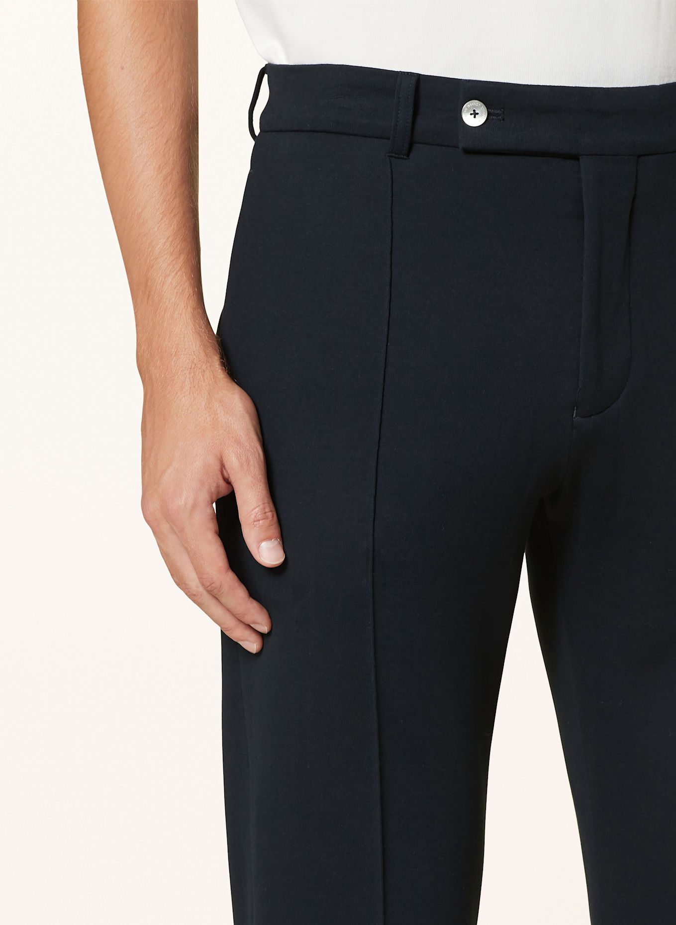 Stefan Brandt JONAS extra slim fit jersey suit trousers, Color: 07.950 Marino (Image 6)