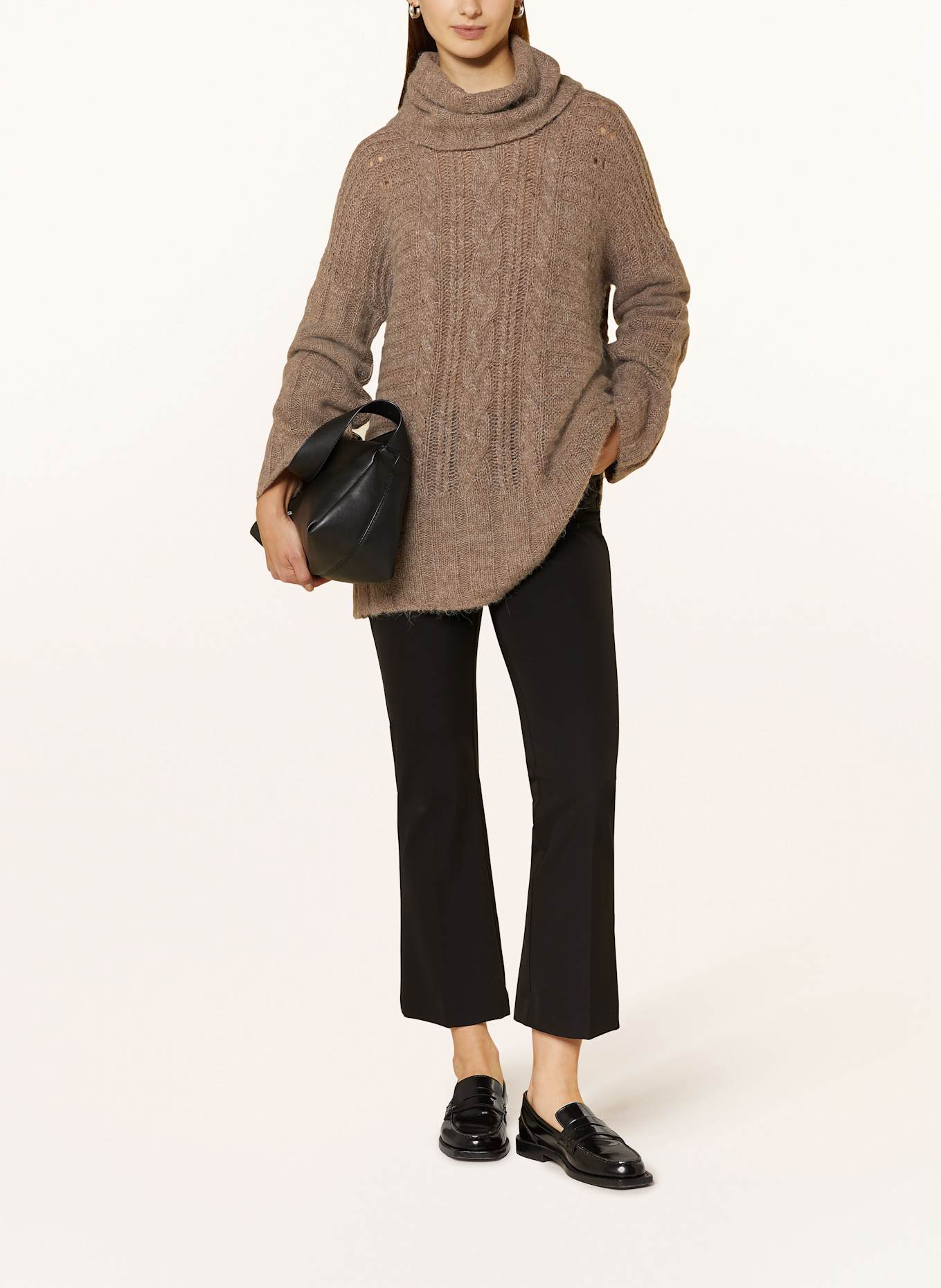 Part Two Pullover LAURIKKE: HELLBRAUN