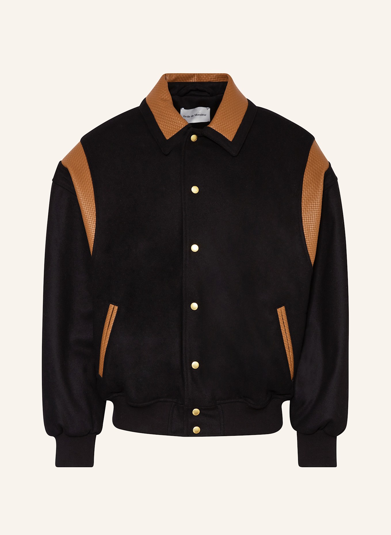 Drole de monsieur varsity jacket top