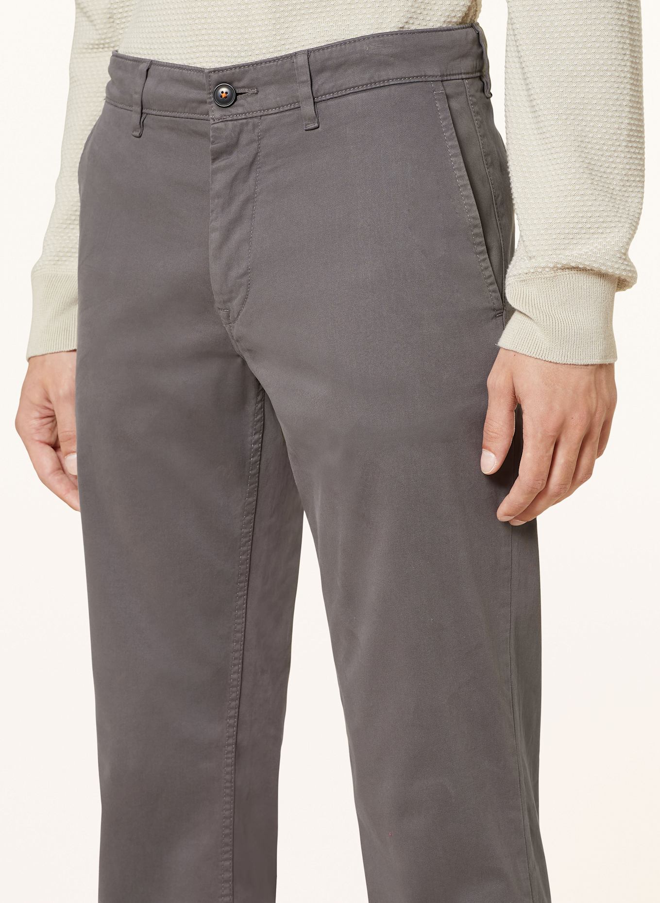 BOSS Chino Regular Fit, Farbe: GRAU (Bild 5)