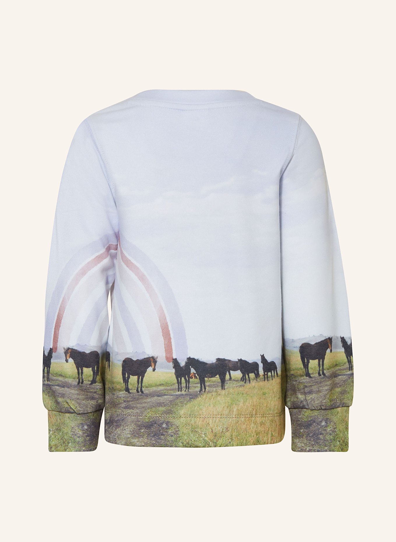 s.Oliver RED sweatshirt: HVID / LYSELILLA / LYSEGRØN