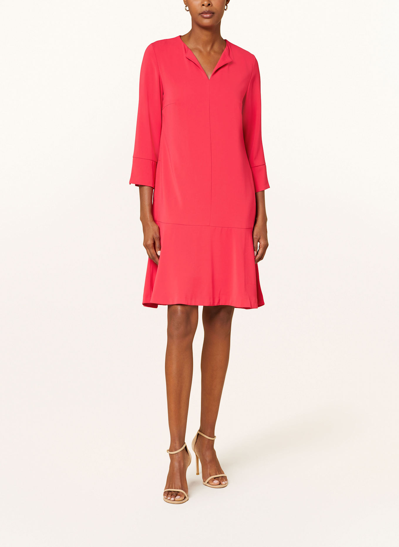 CARTOON Kleid mit 3/4-Arm: ROT