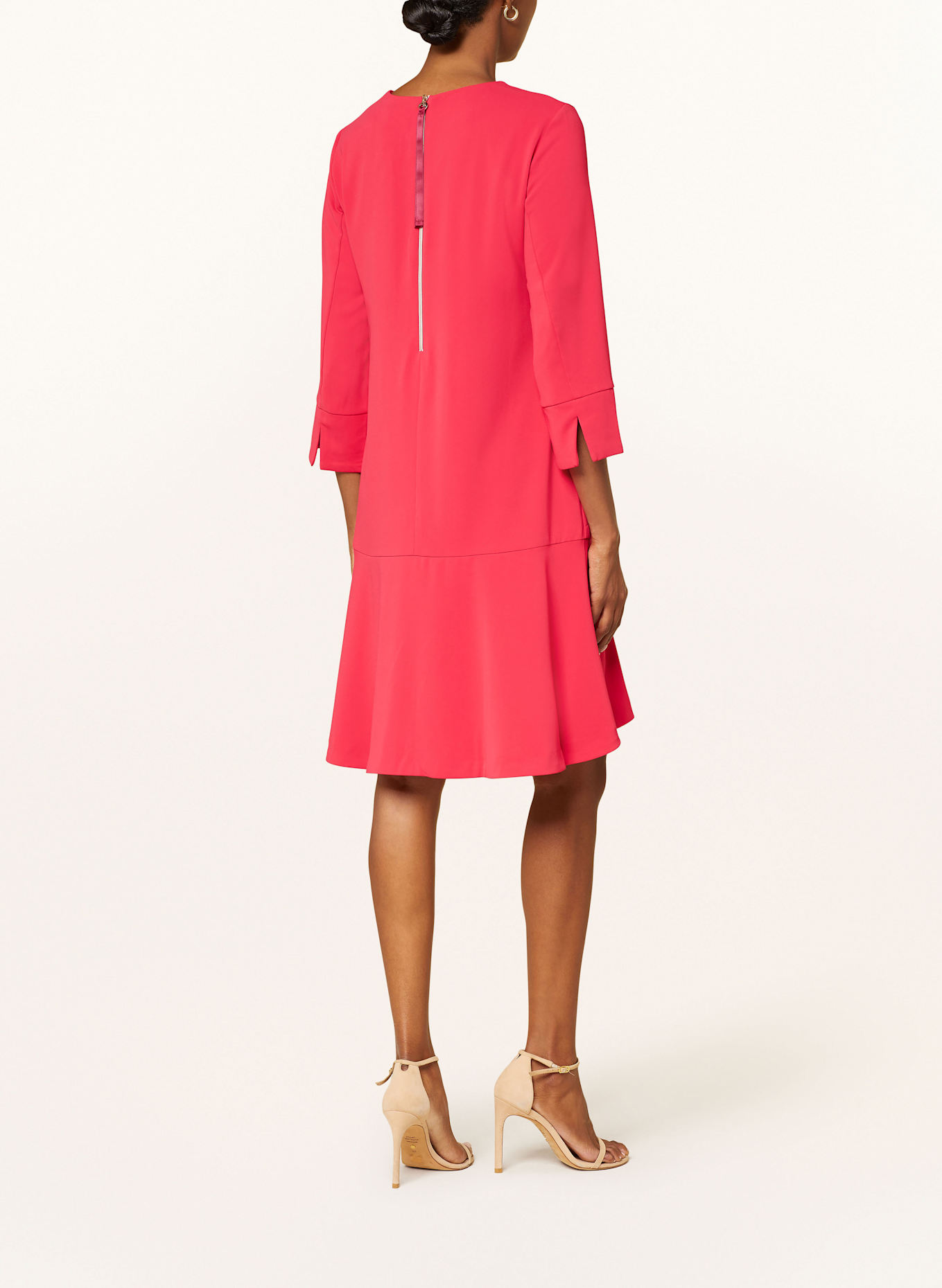 CARTOON Kleid mit 3/4-Arm: ROT