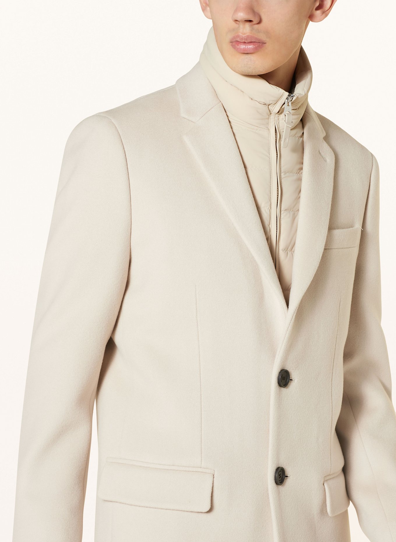 Mackage SKAI wool coat with removable panel