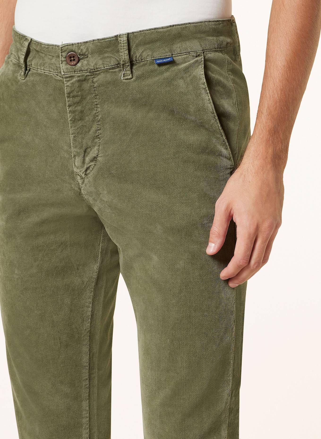 MAC Cordchino GRIFFIN Tapered Fit: GRÜN