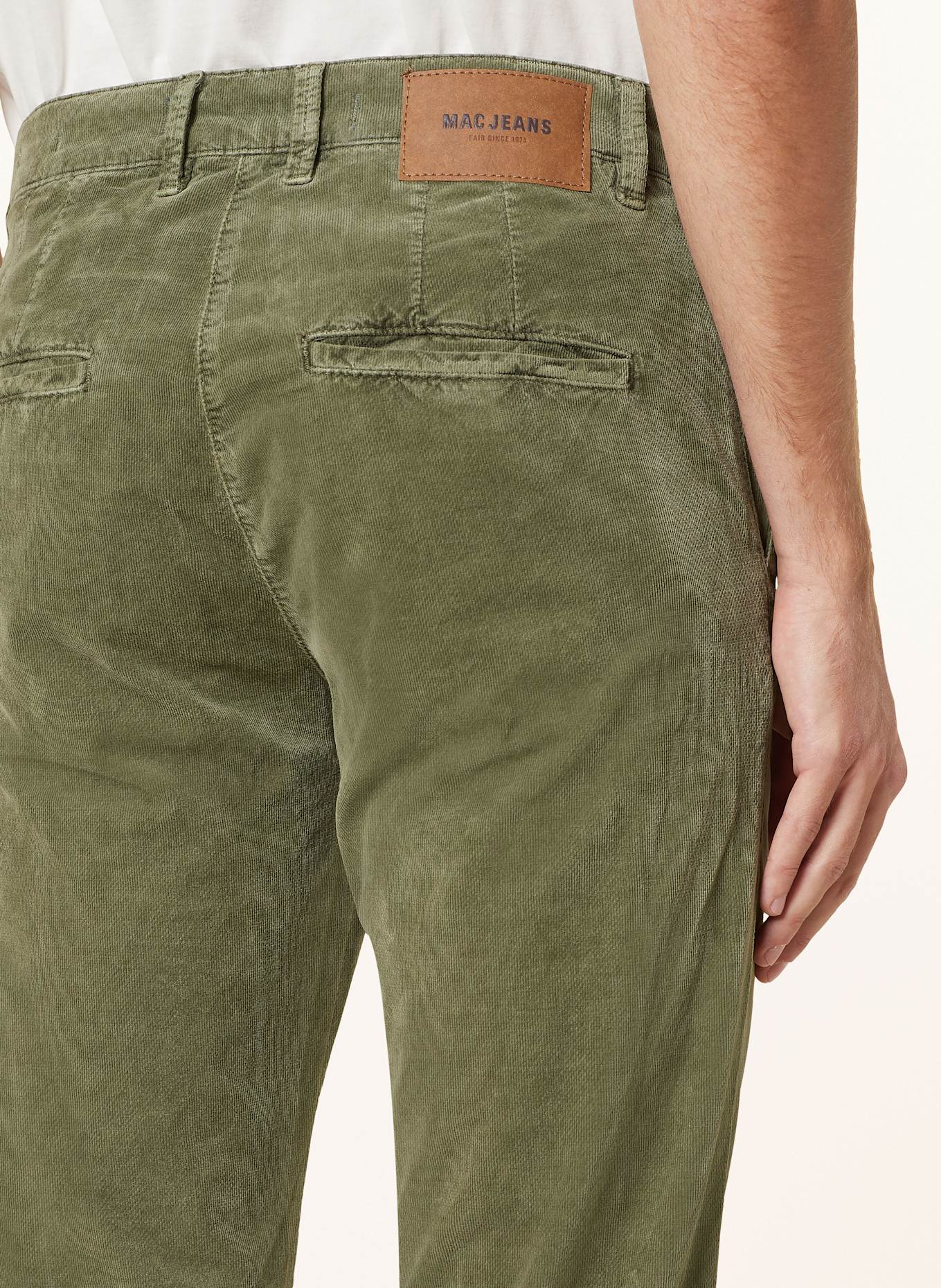 MAC Cordchino GRIFFIN Tapered Fit: GRÜN