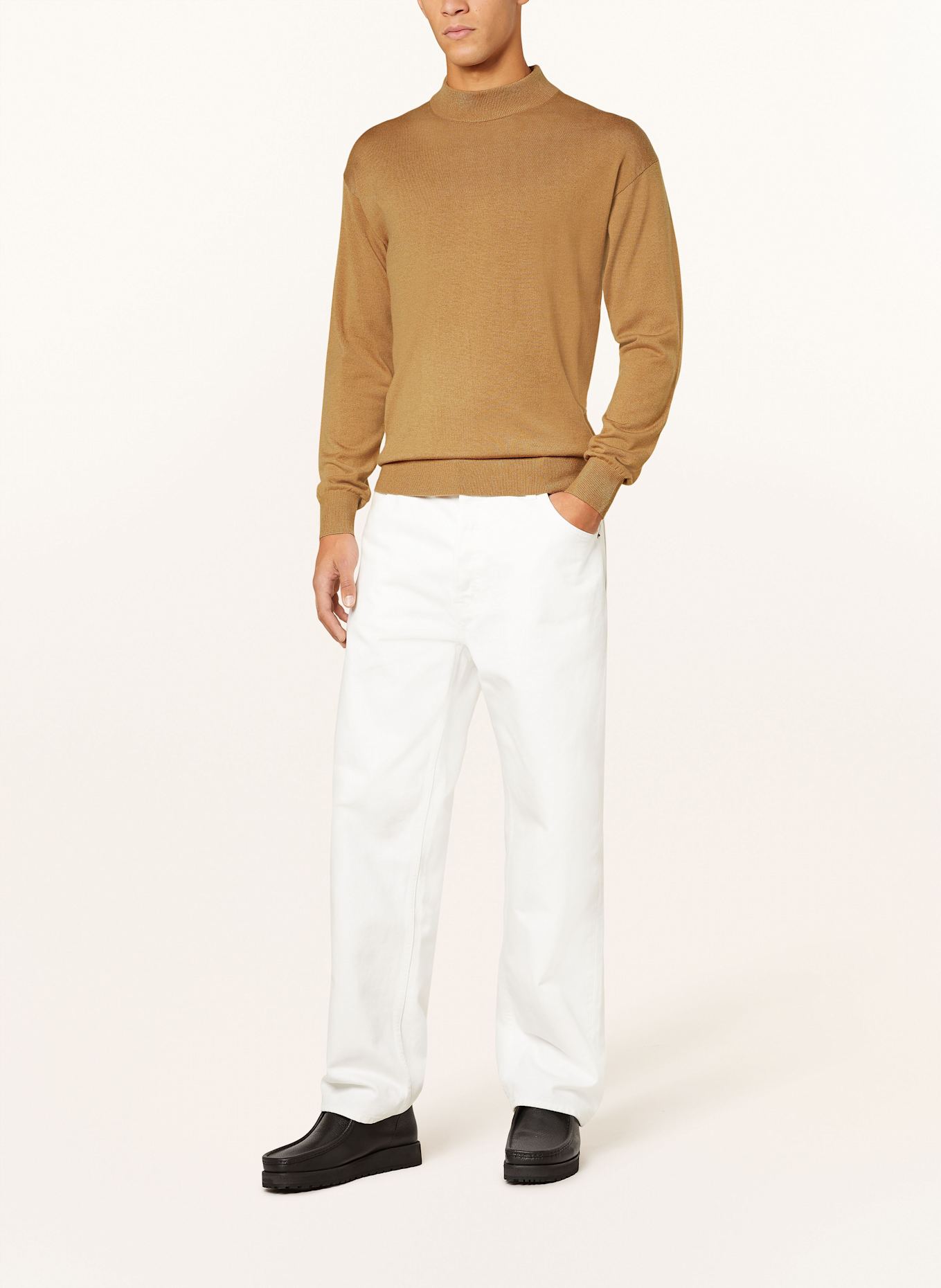 SCOTCH & SODA Pullover CORE: COGNAC