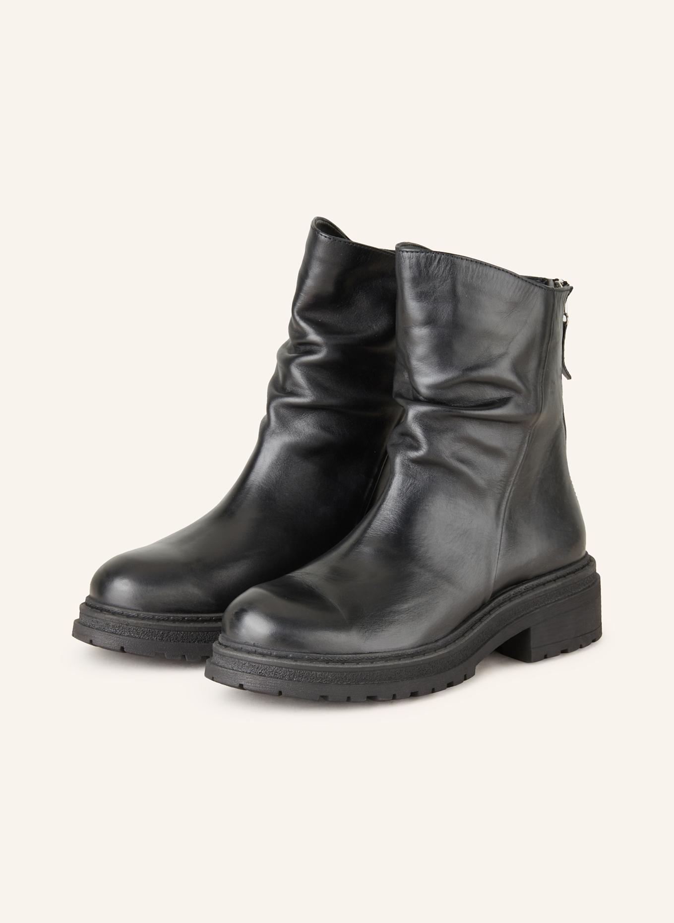 INUOVO Boots: SCHWARZ