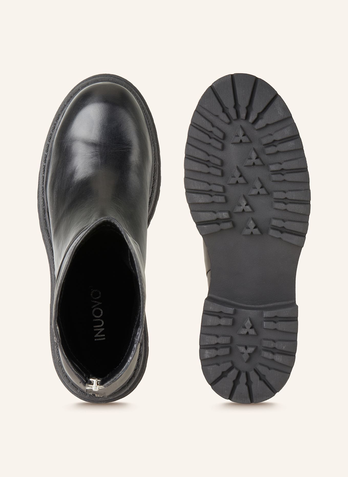 INUOVO Boots: SCHWARZ