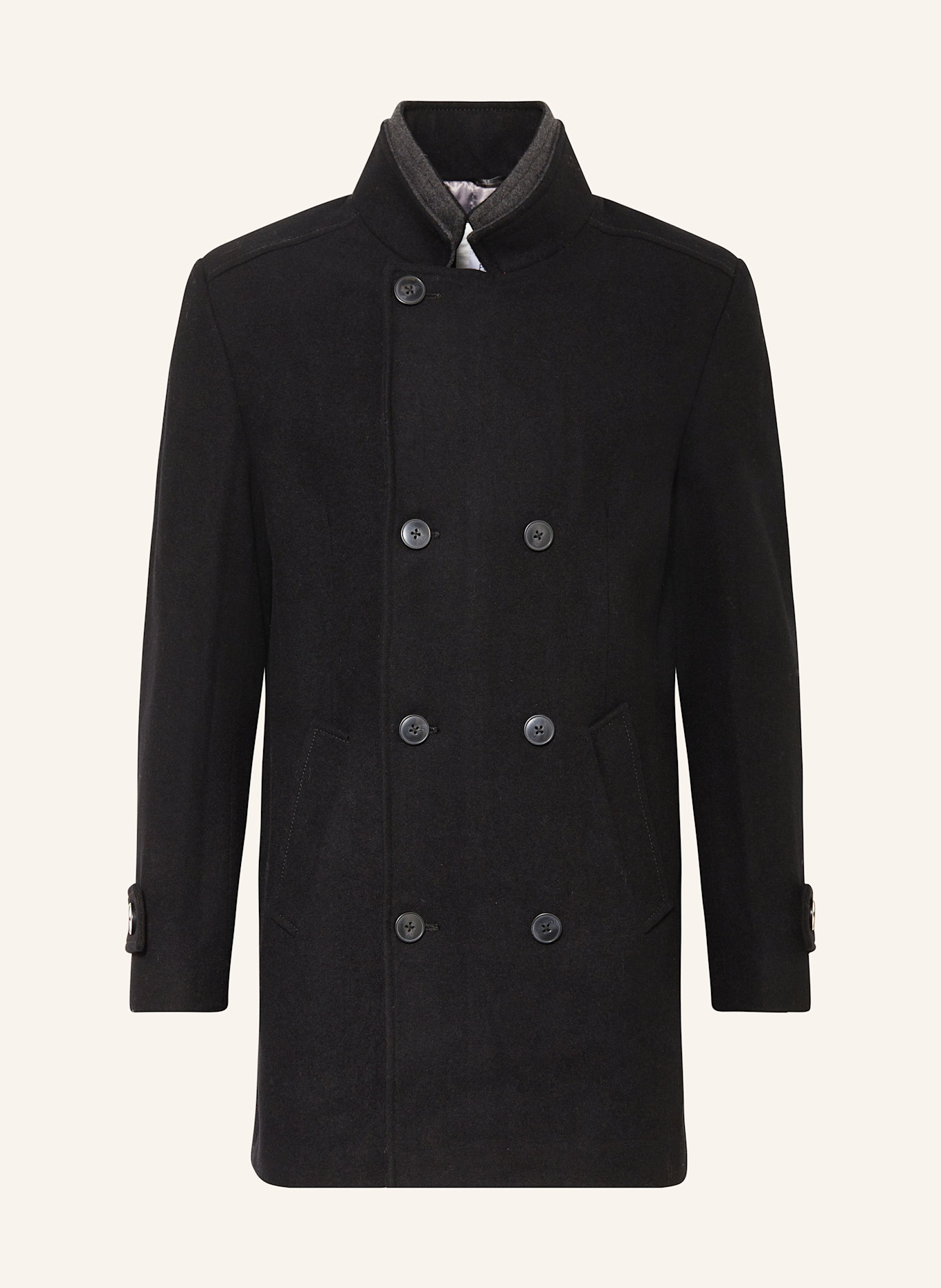 PAUL Coat: BLACK