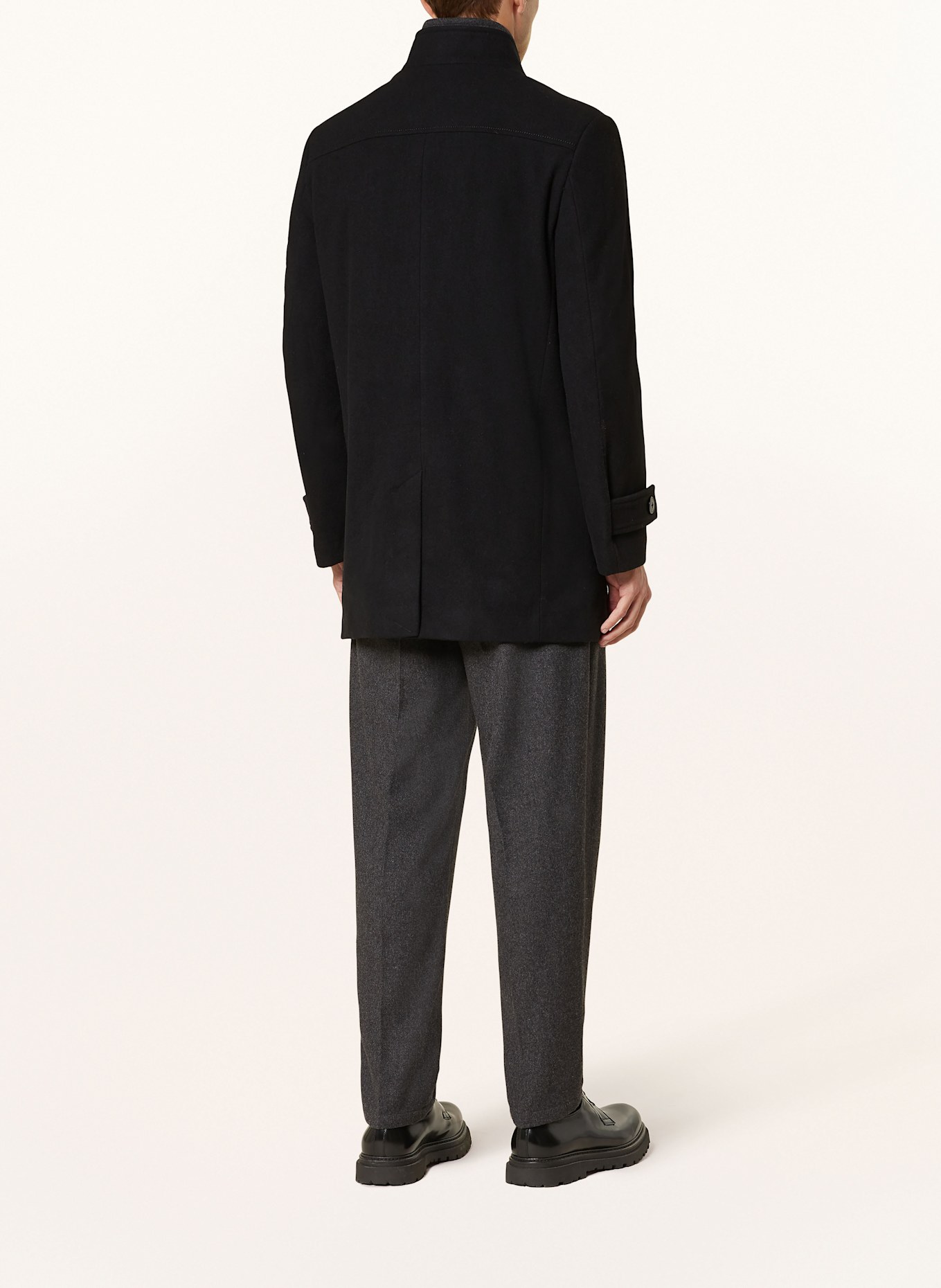 PAUL Coat: BLACK