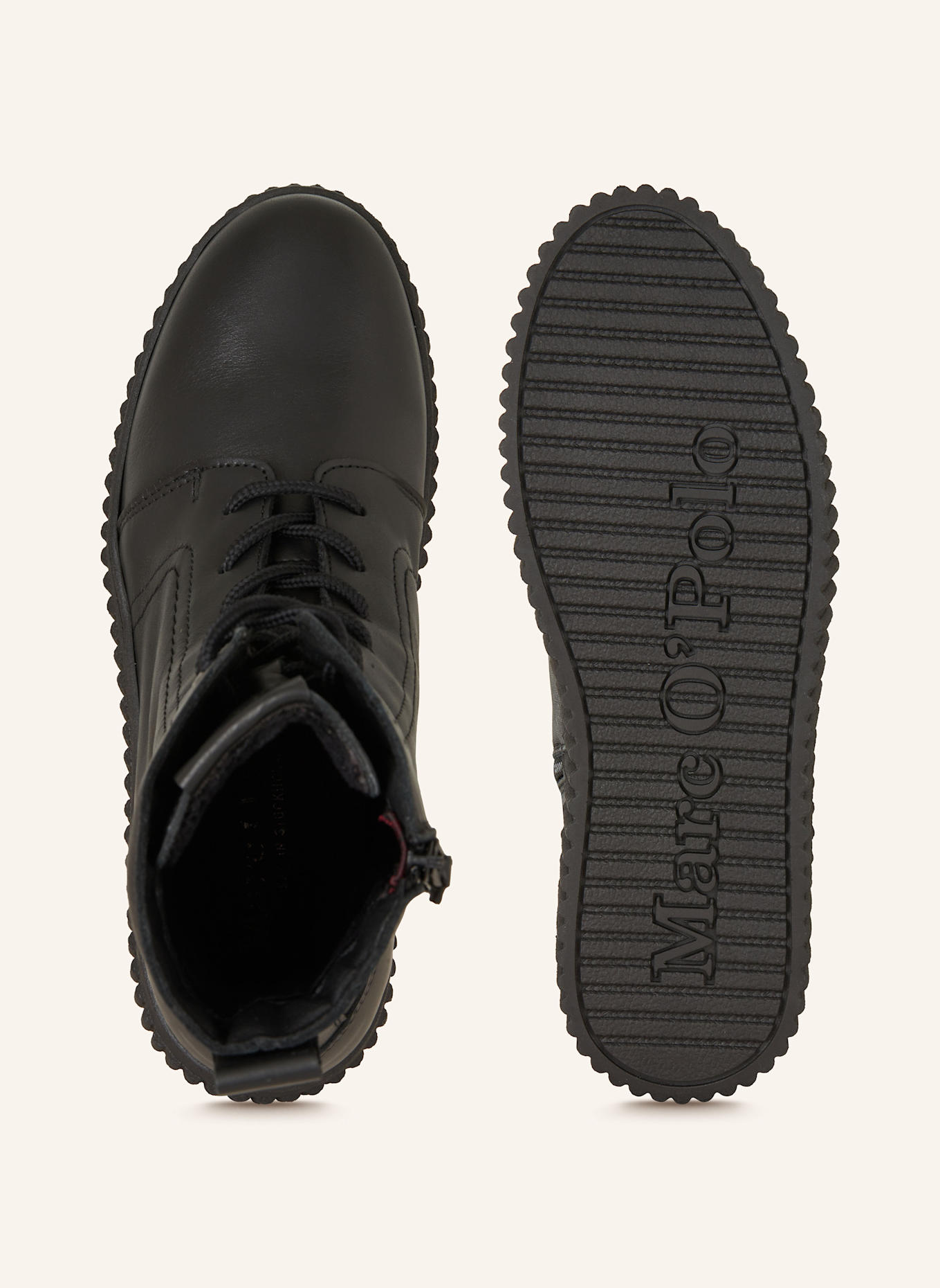 Marc O'Polo Schnürboots BIANCA N 30A: SCHWARZ