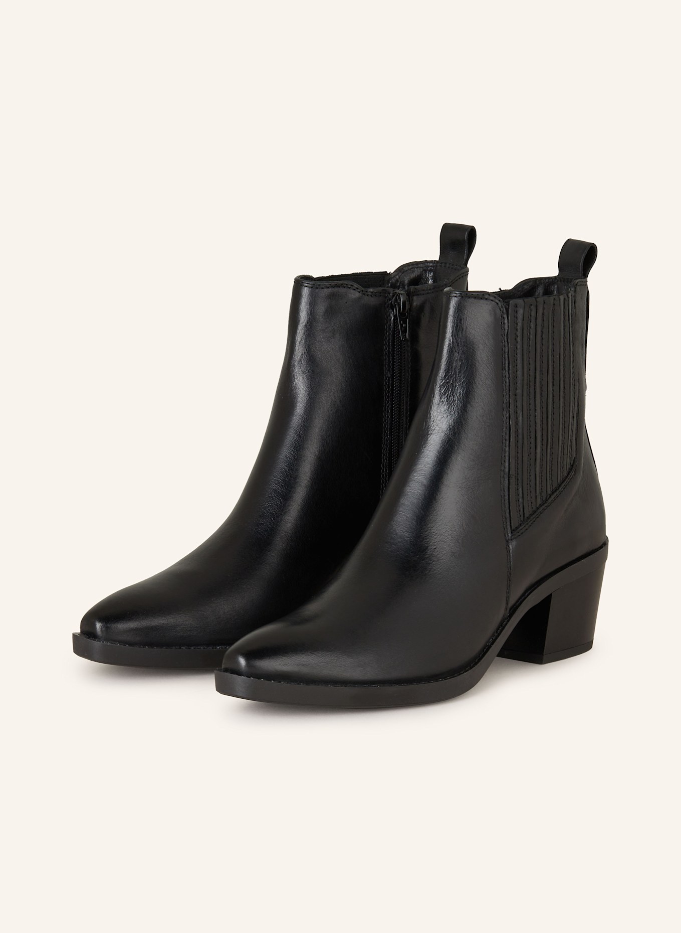 Marc O Polo Cowboy boots LUNA in black