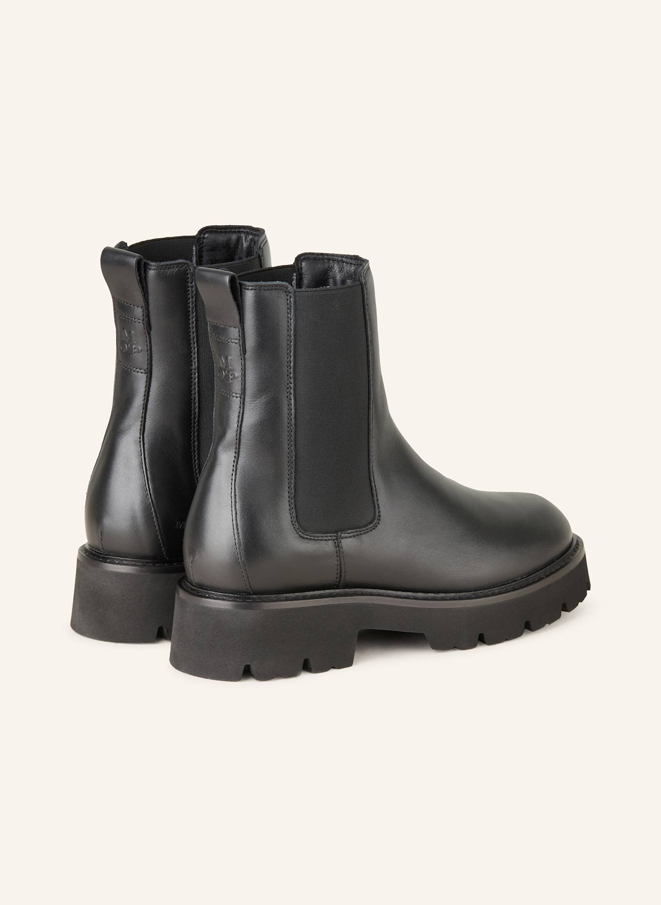 Marc O'Polo Chelsea-Boots GIULIA, Farbe: SCHWARZ (Bild 2)