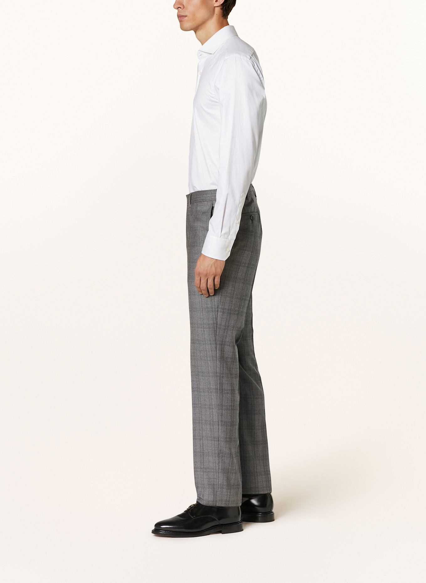 DRESSLER Anzughose JANIS Shaped Fit: 016 HELLGRAU