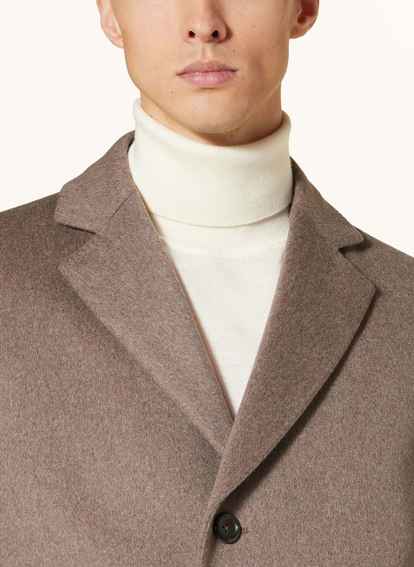 DRESSLER Wollmantel RAIKO: BRAUN