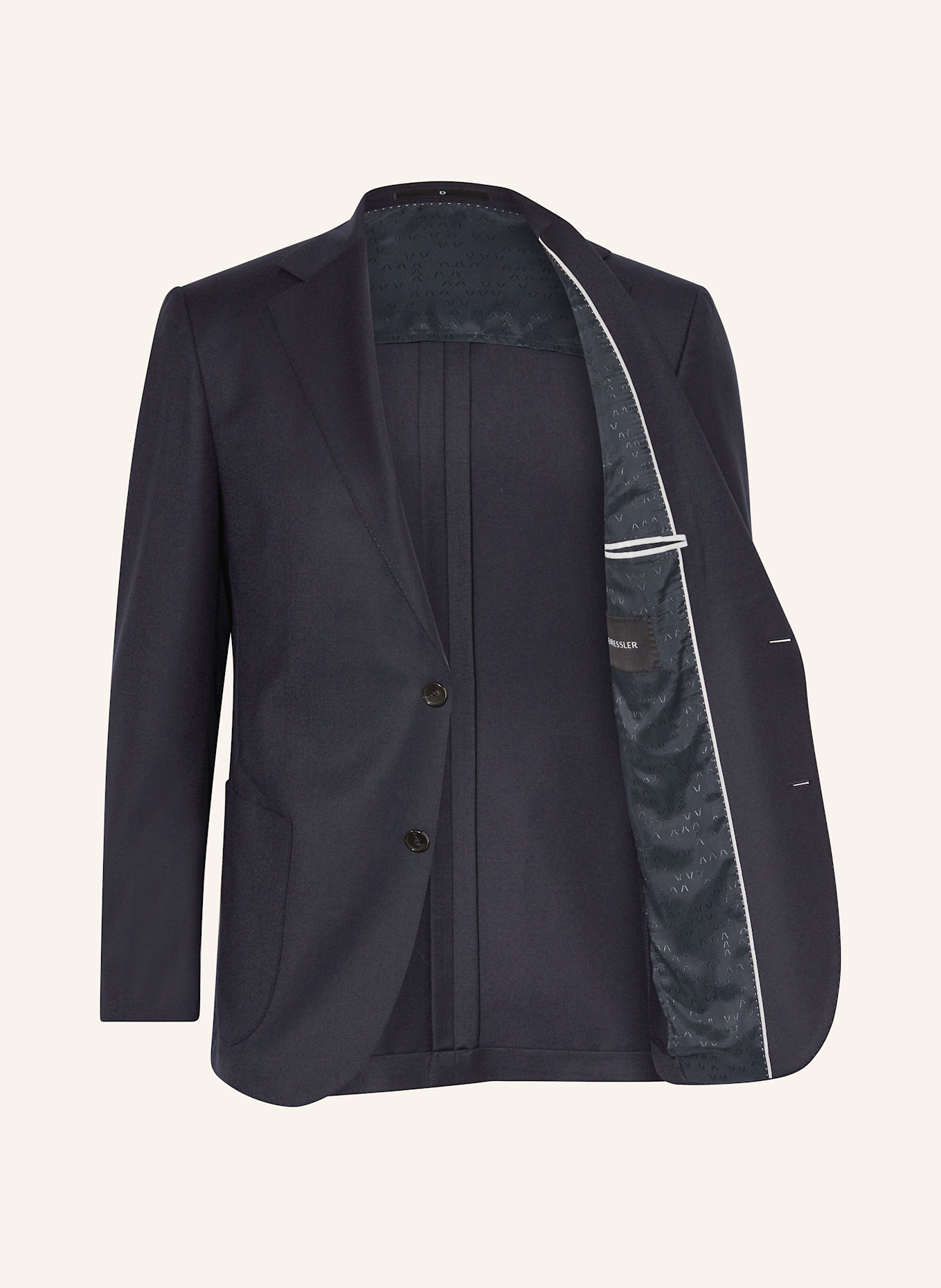 DRESSLER Anzugsakko Slim Fit: 048 DUNKELBLAU