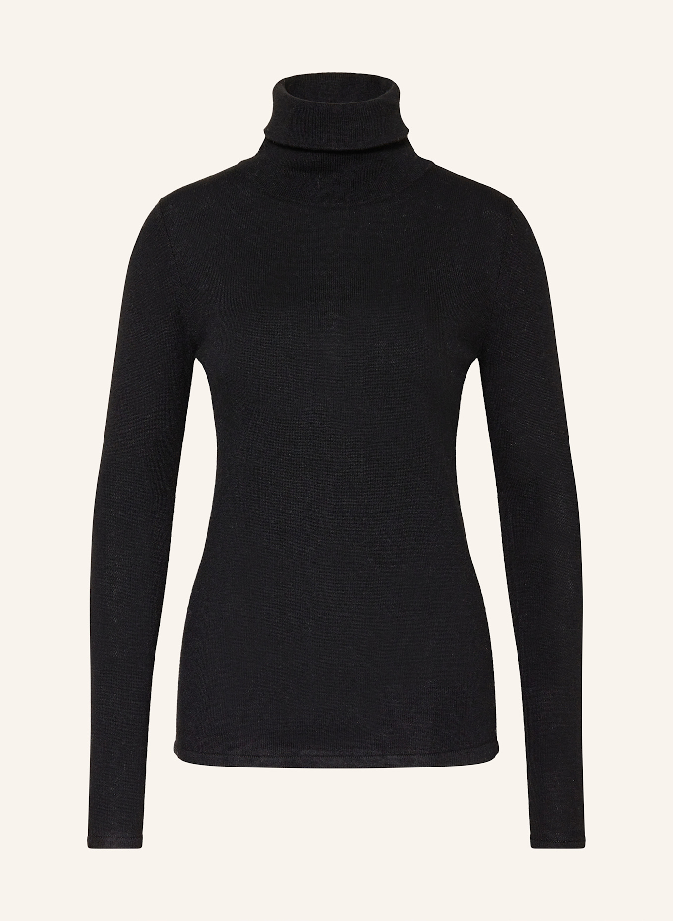 rosemunde Rollkragenpullover SOFIA: SCHWARZ