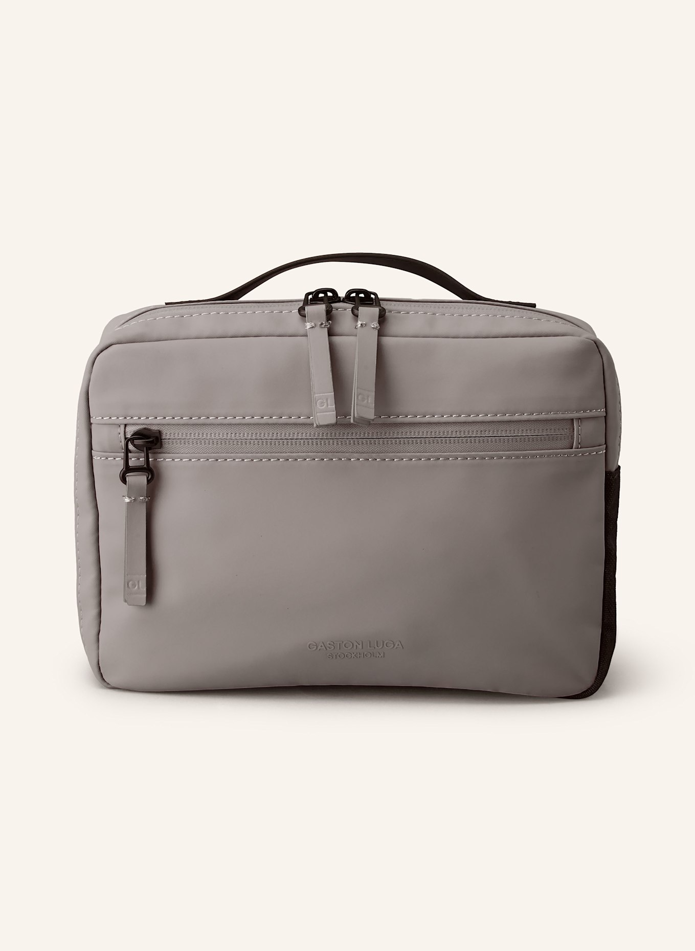 GASTON LUGA Torba na ramię DÄSH: SZAROBRĄZOWY